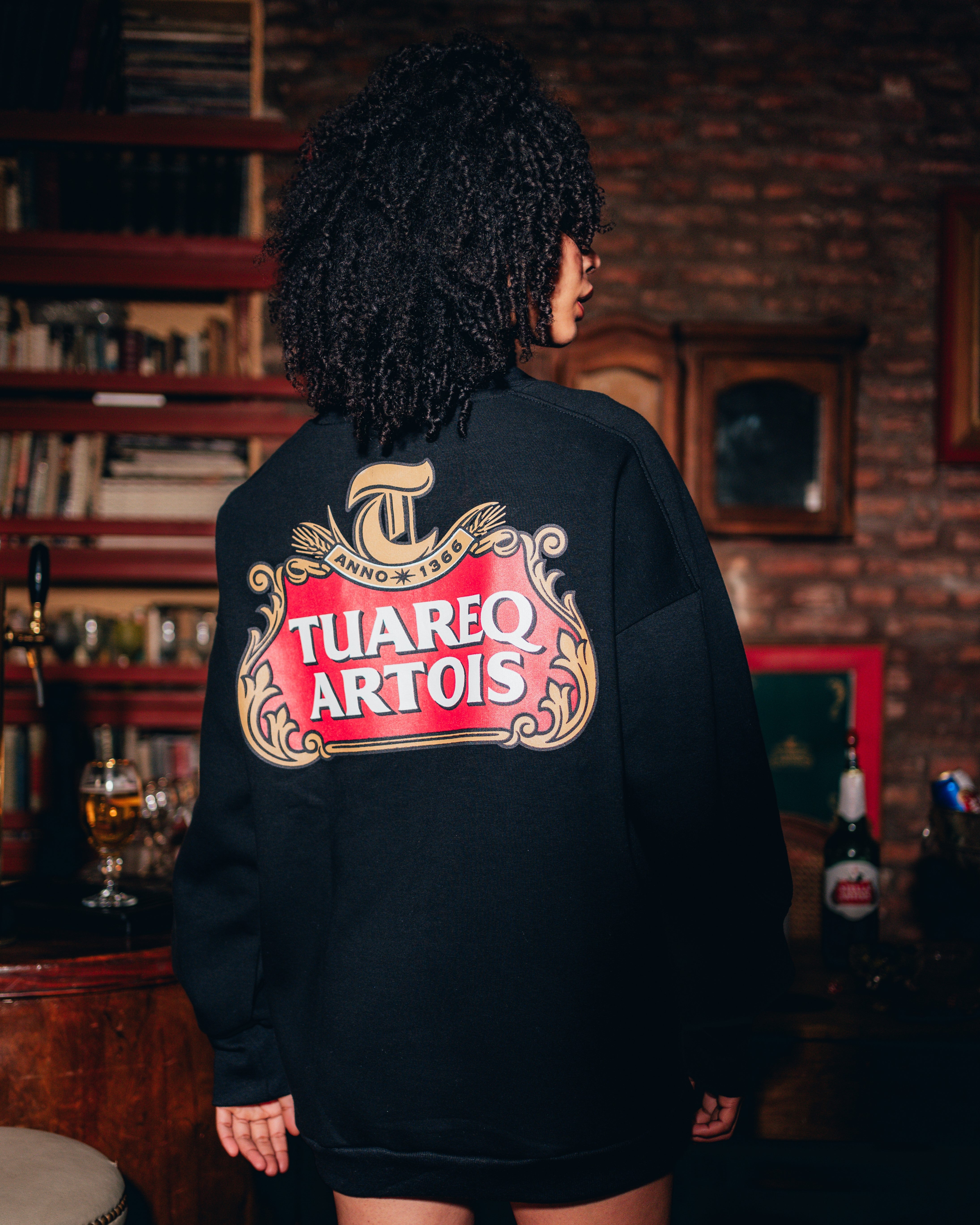 CREWNECK [ STELLA ARTOIS ] BLACK