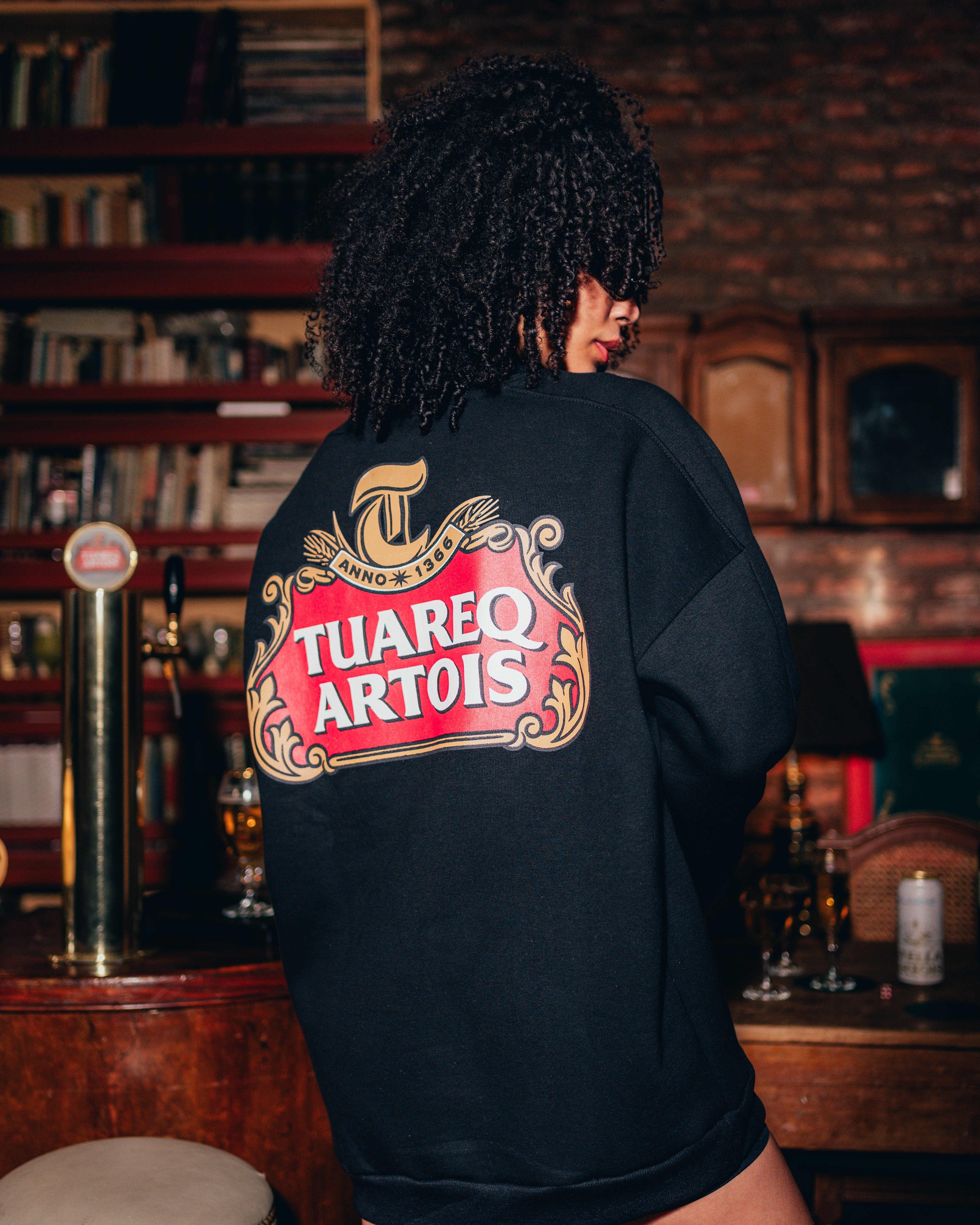 CREWNECK [ STELLA ARTOIS ] BLACK