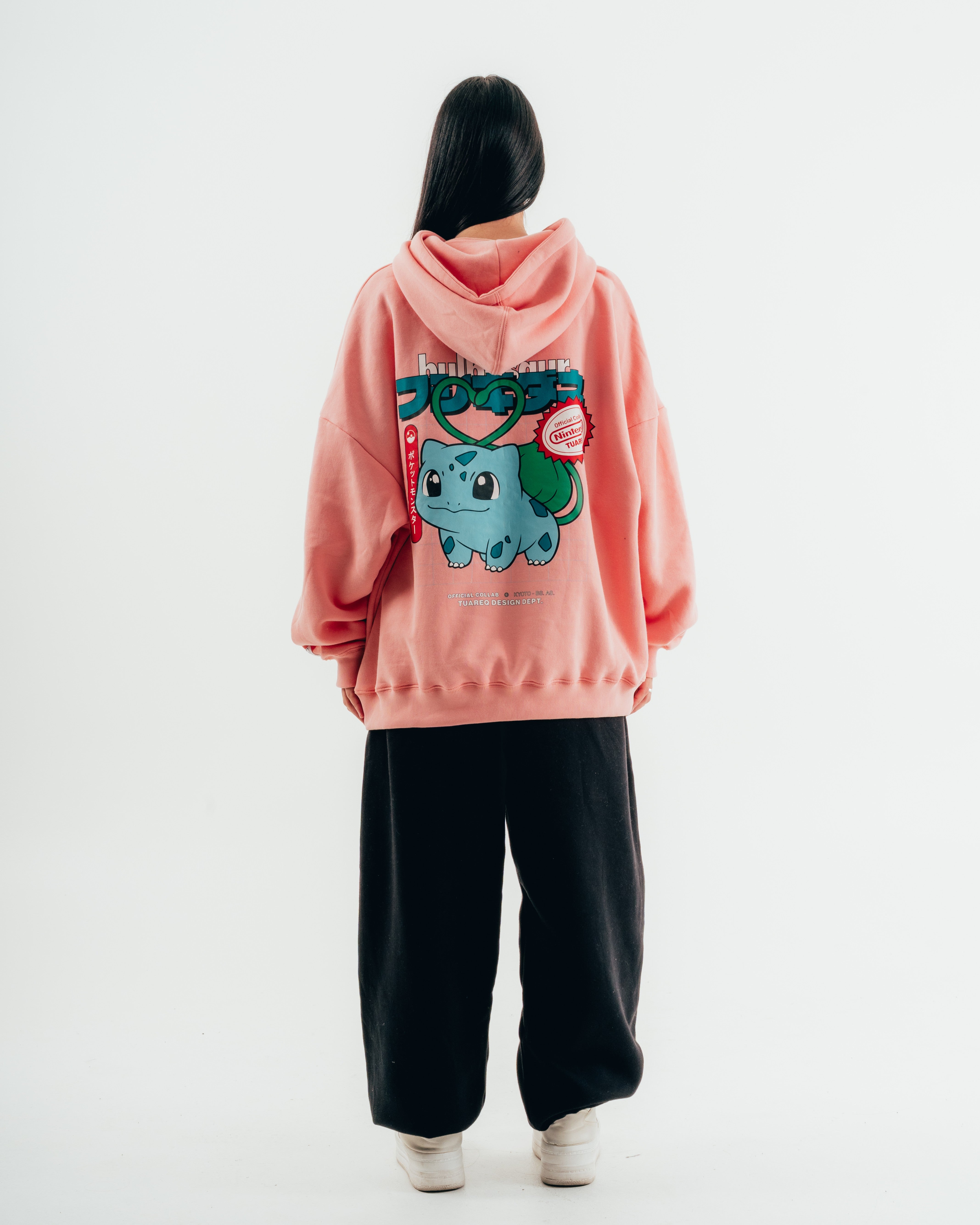 HOODIE [ NINTENDO ] BULBASAUR PINK