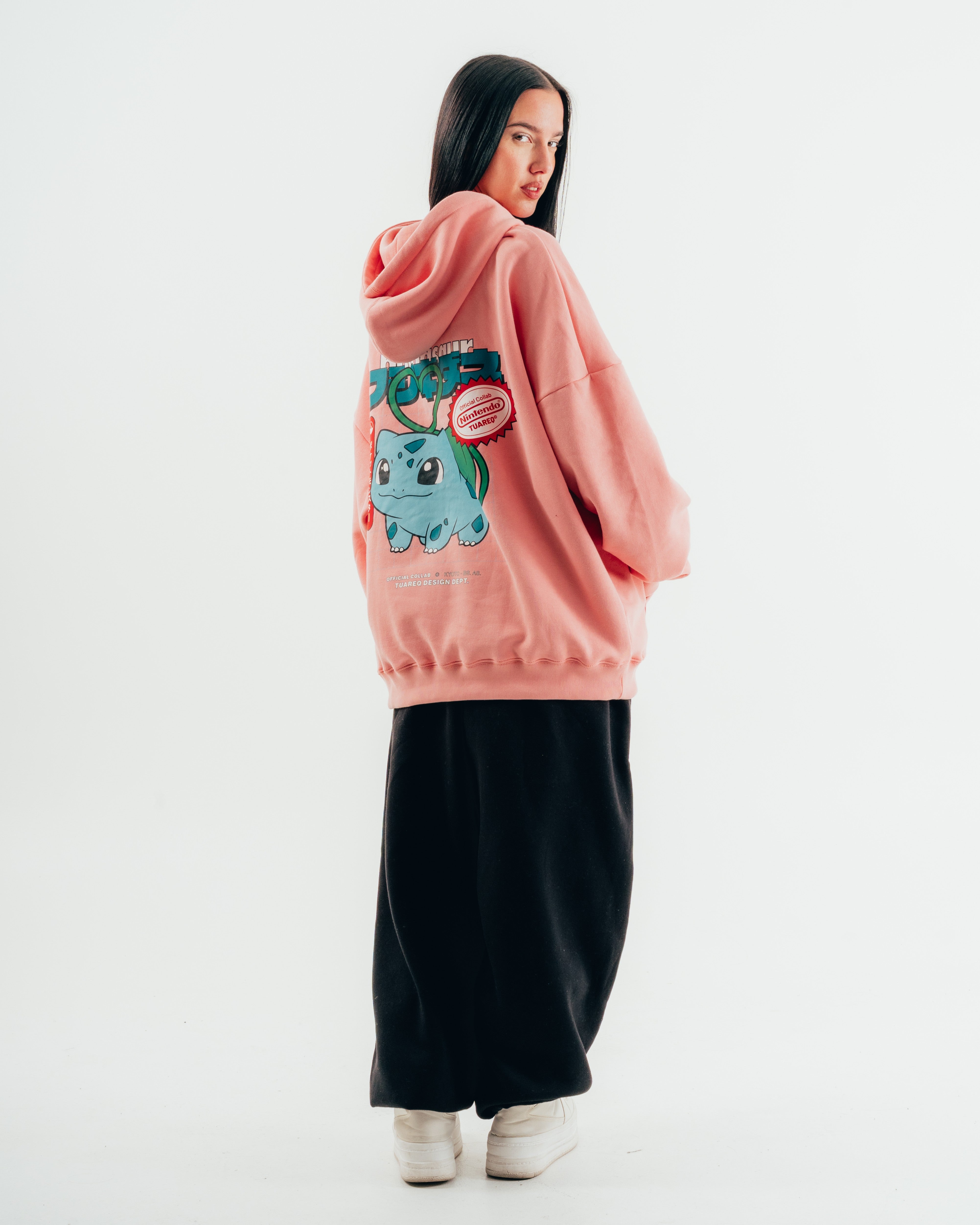 HOODIE [ NINTENDO ] BULBASAUR PINK