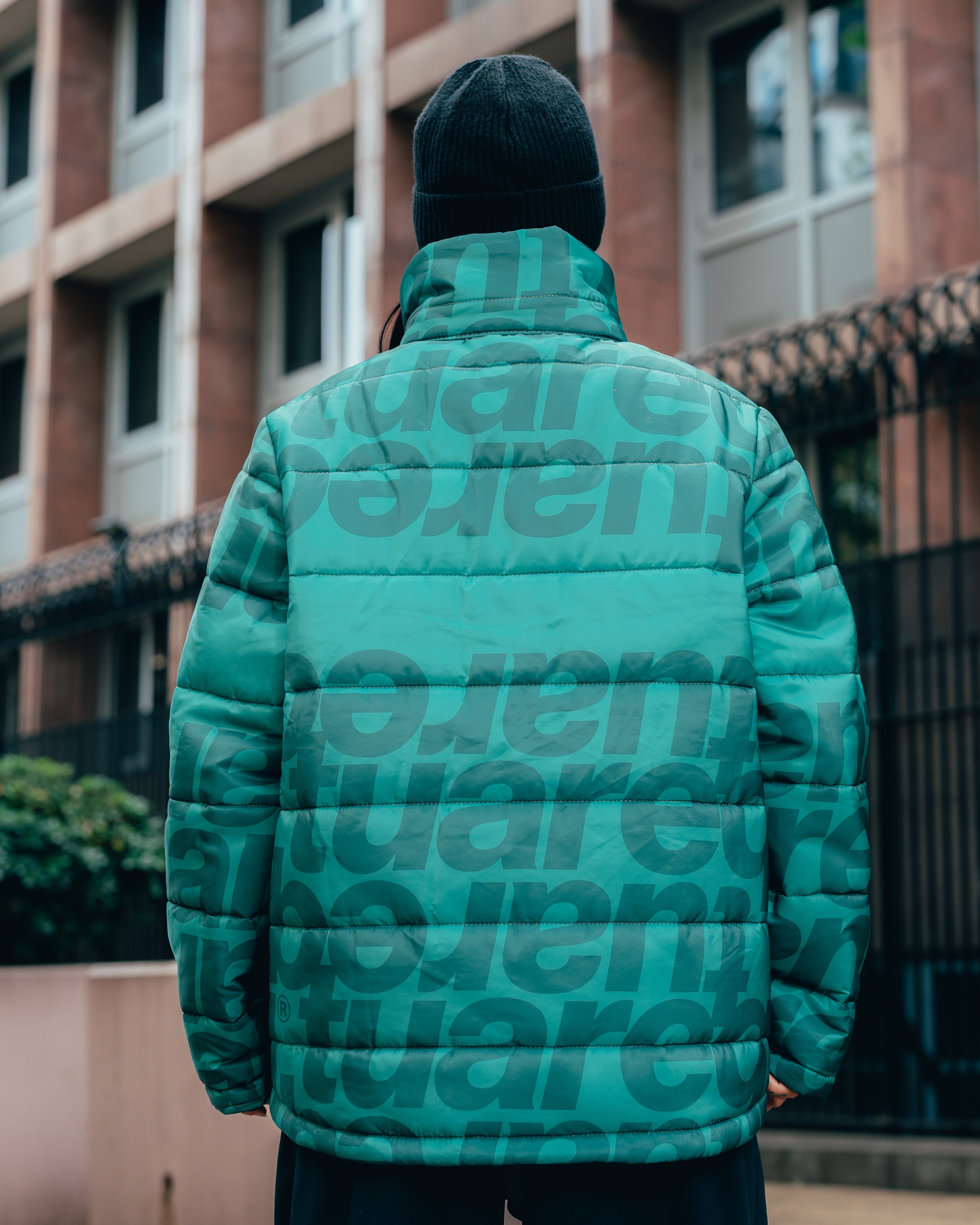 CAMPERA PUFFER [ TUAREQ ] MONOGRAMA GREEN