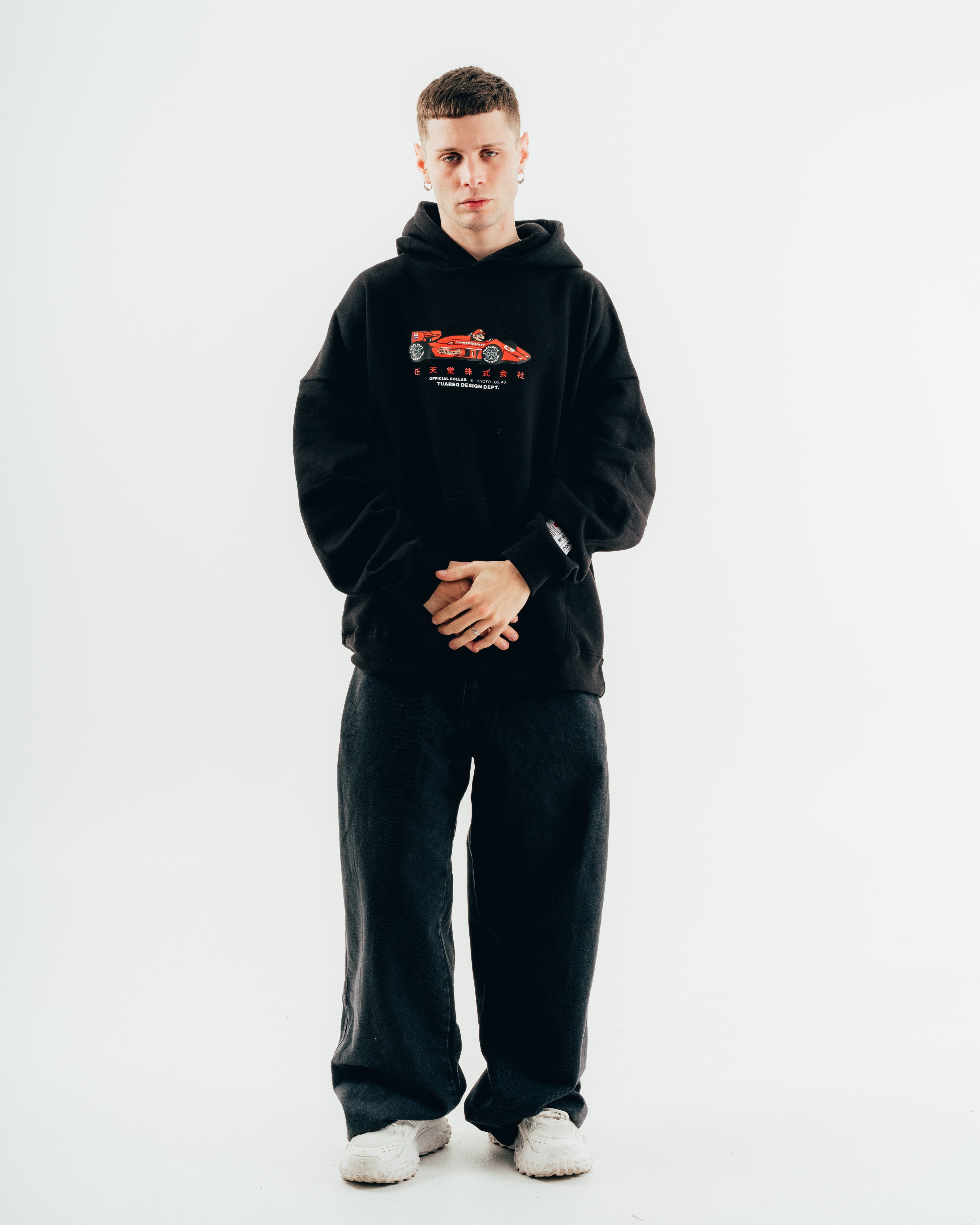 HOODIE [ NINTENDO ] MARIO KART BLACK