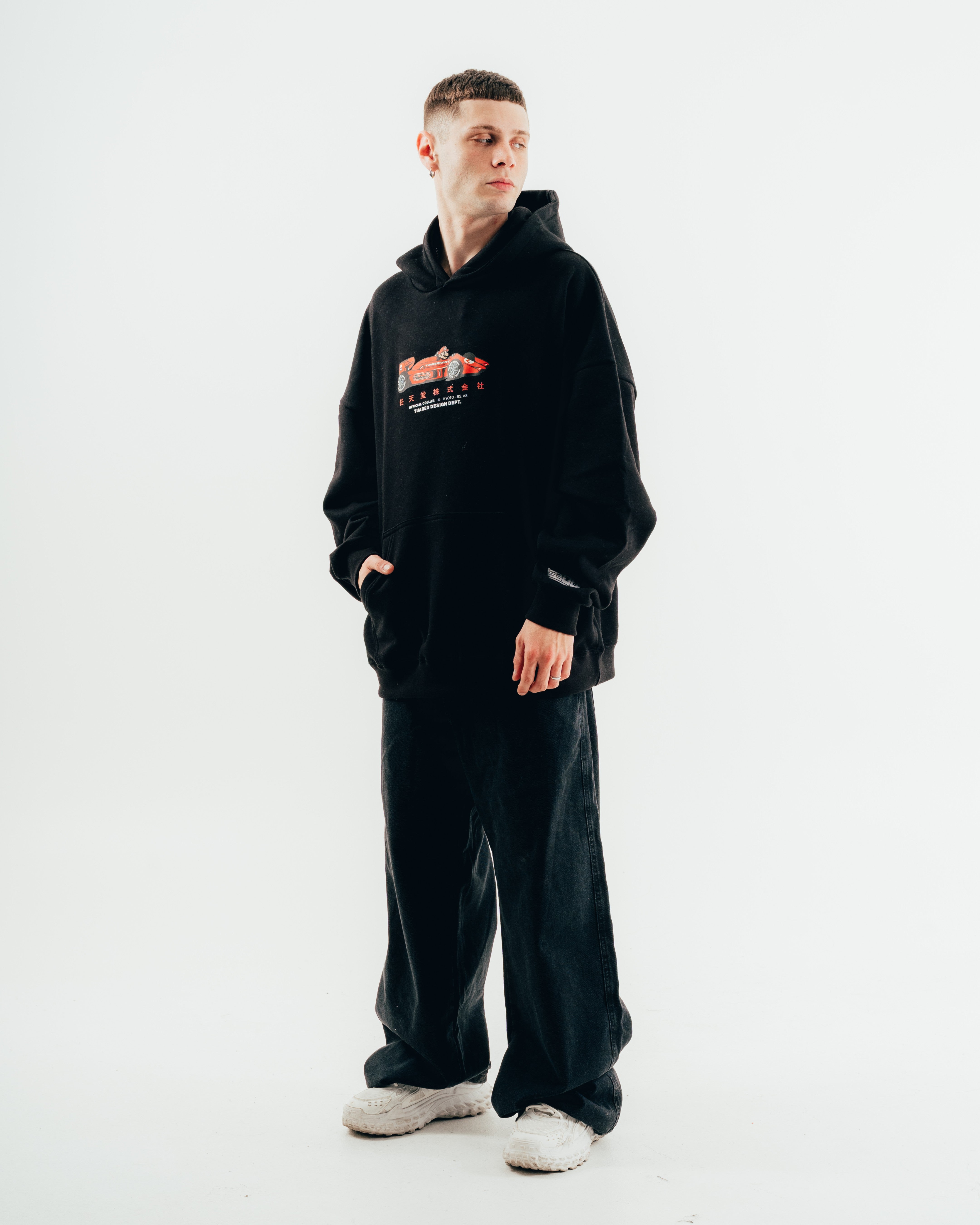 HOODIE [ NINTENDO ] MARIO KART BLACK
