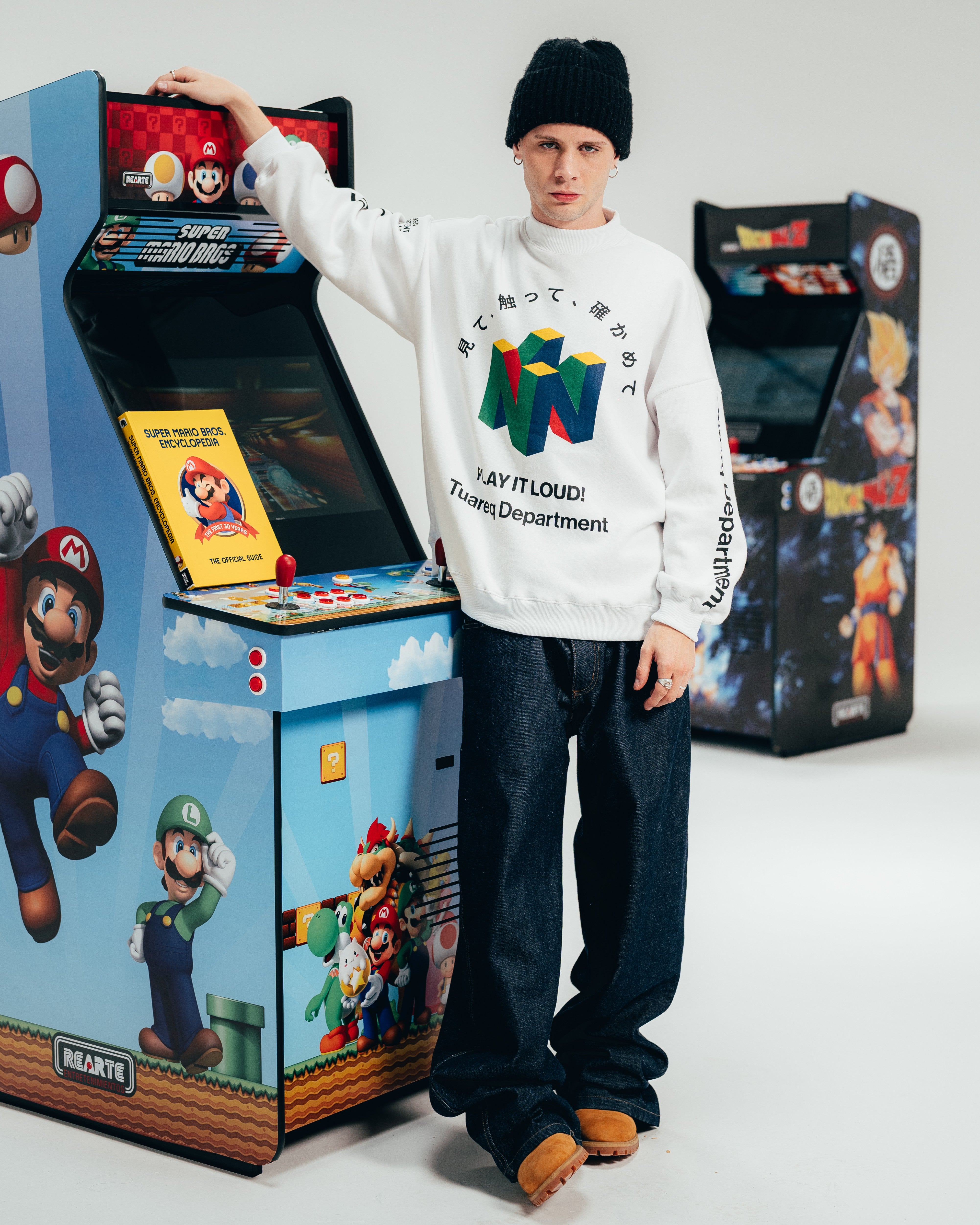 CREWNECK [ NINTENDO ] 64 WHITE