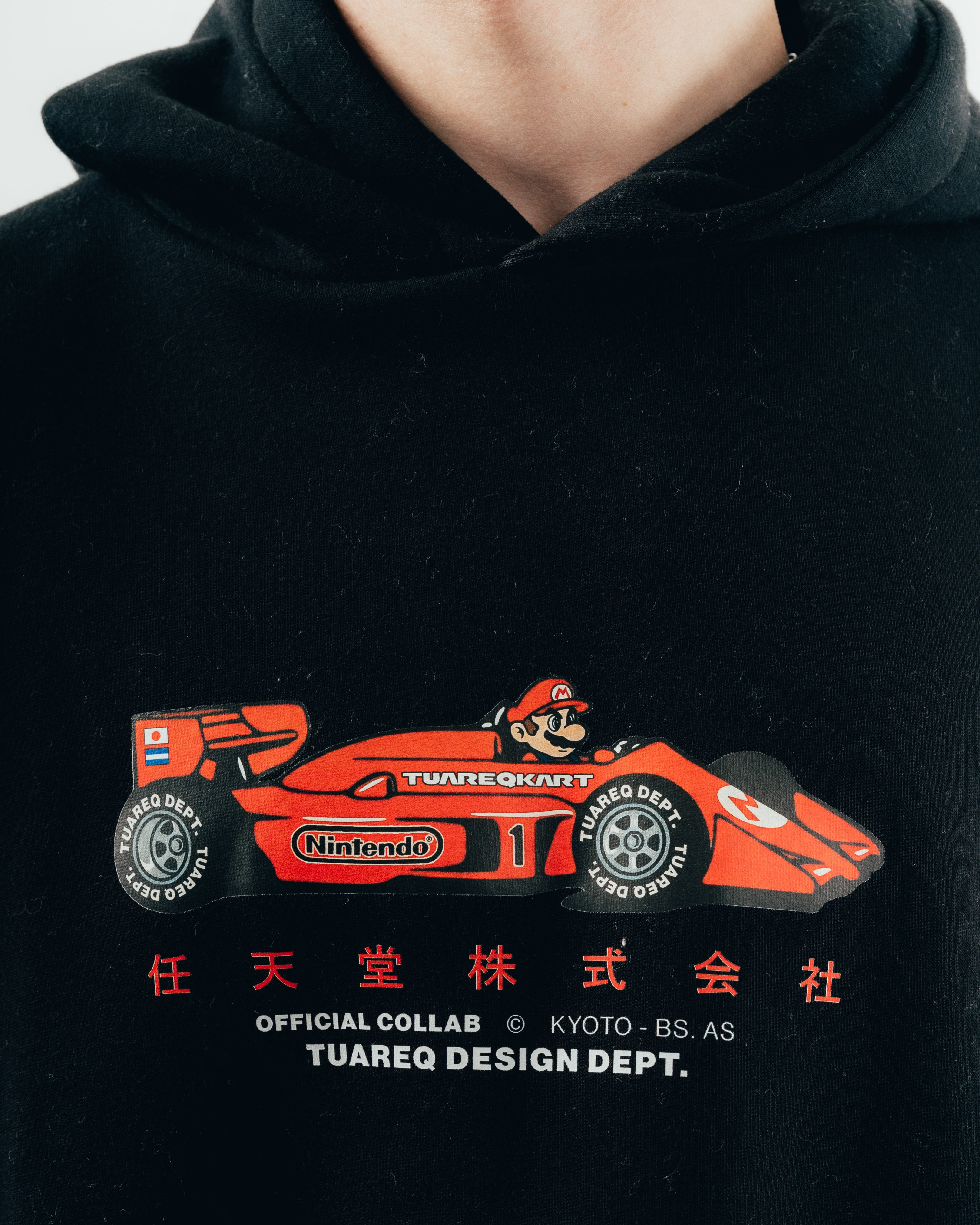 HOODIE [ NINTENDO ] MARIO KART BLACK