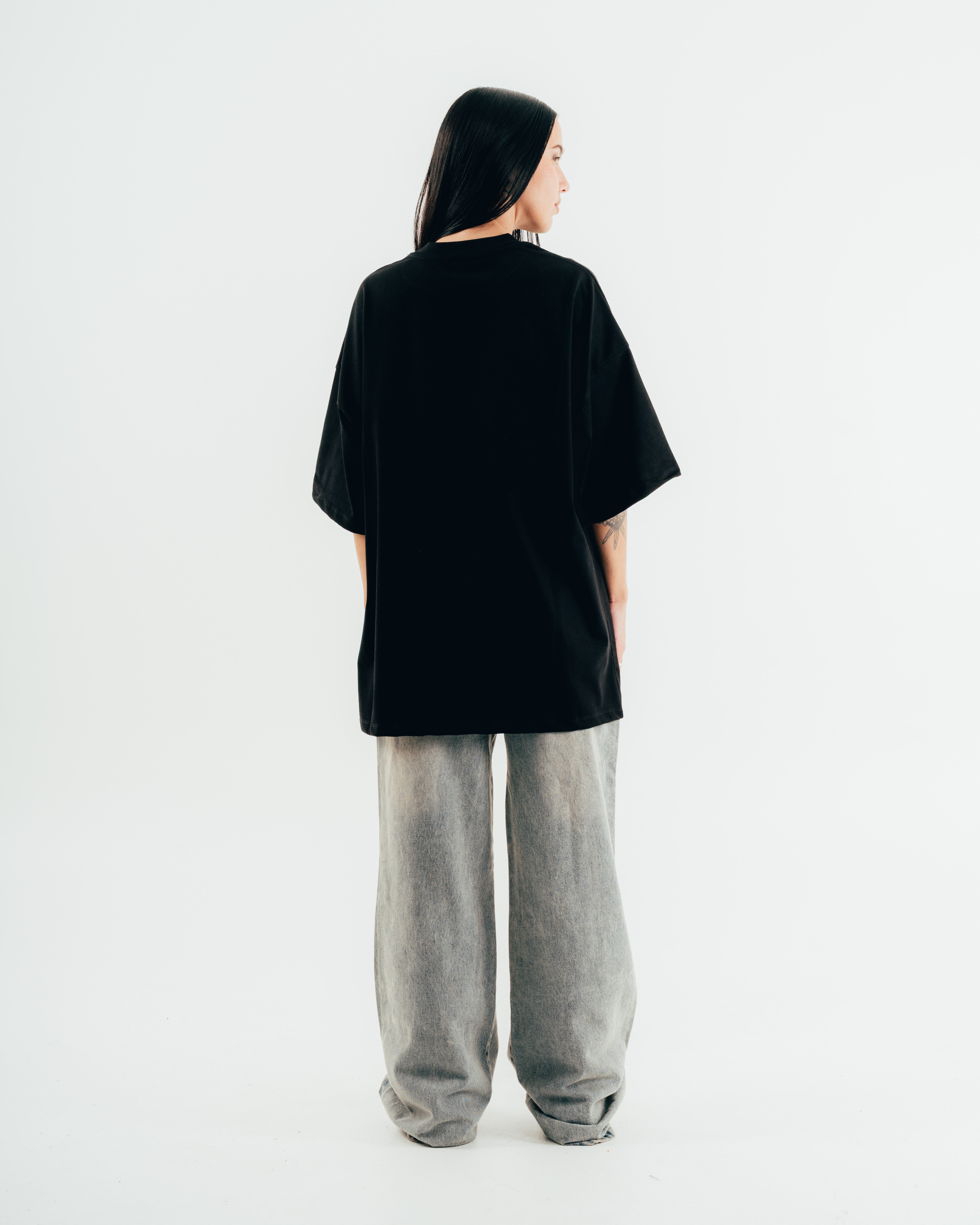 REMERA OVERSIZED [ NINTENDO ] CLUB BLACK