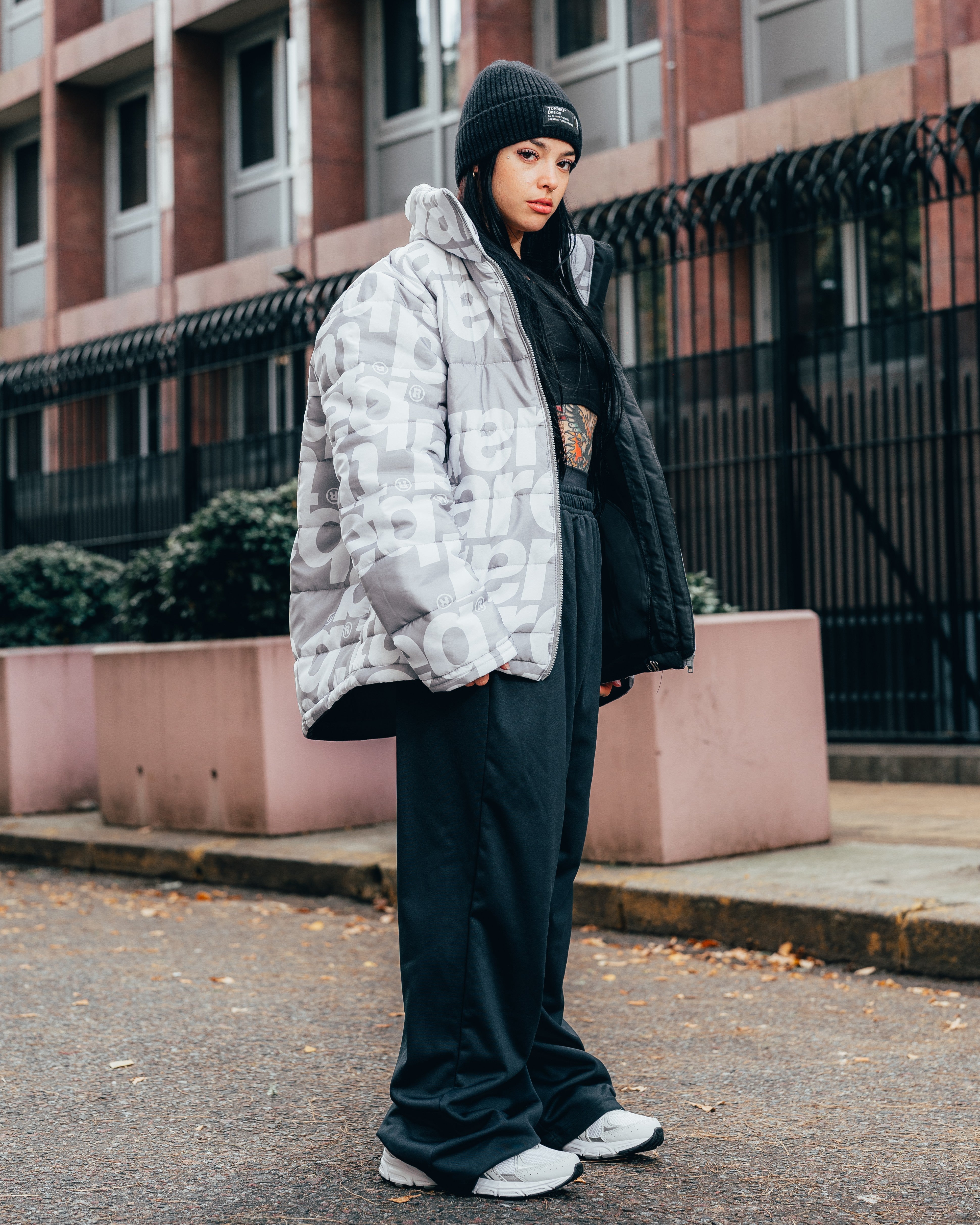 CAMPERA PUFFER [ TUAREQ ] MONOGRAMA SILVER