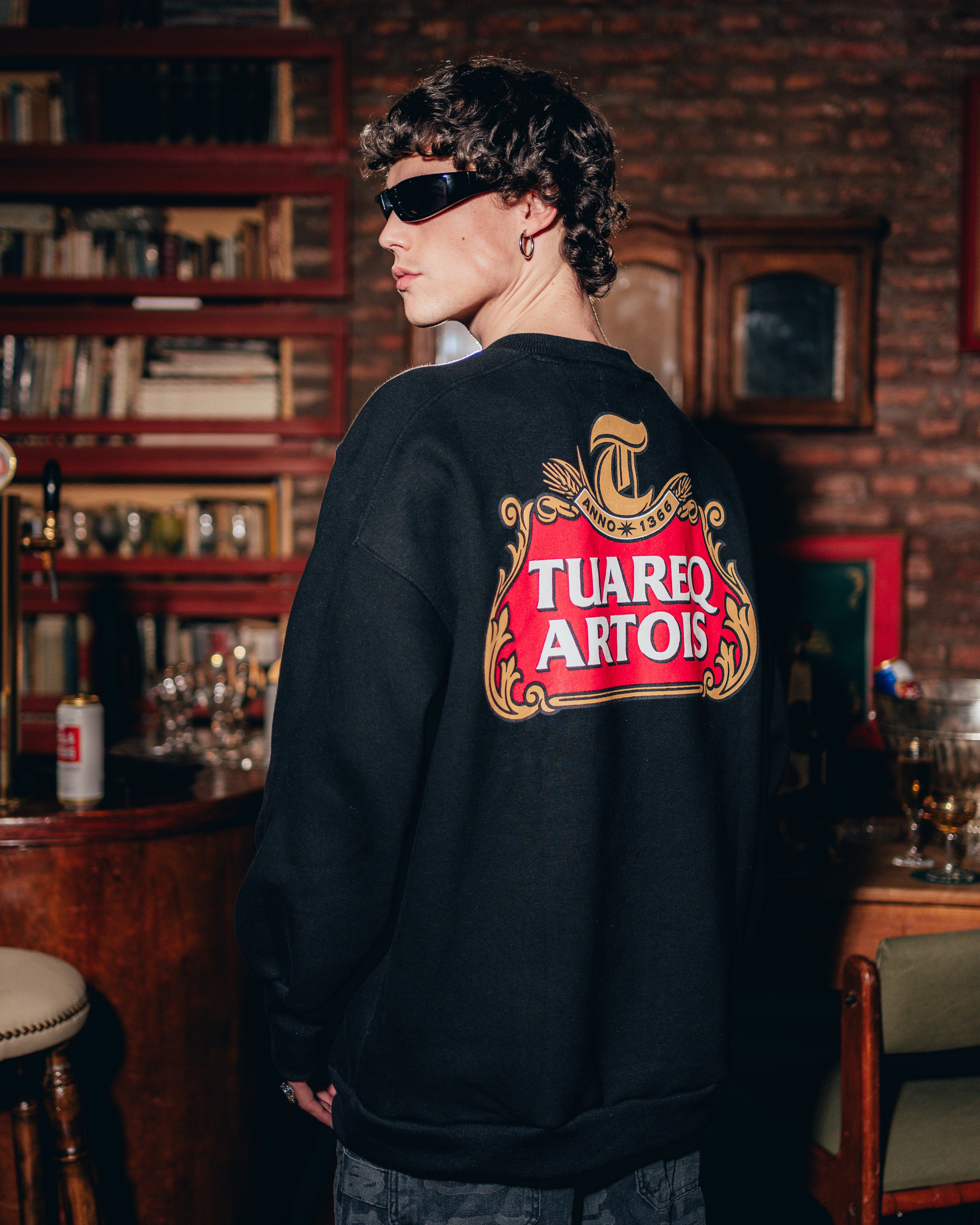 CREWNECK [ STELLA ARTOIS ] BLACK