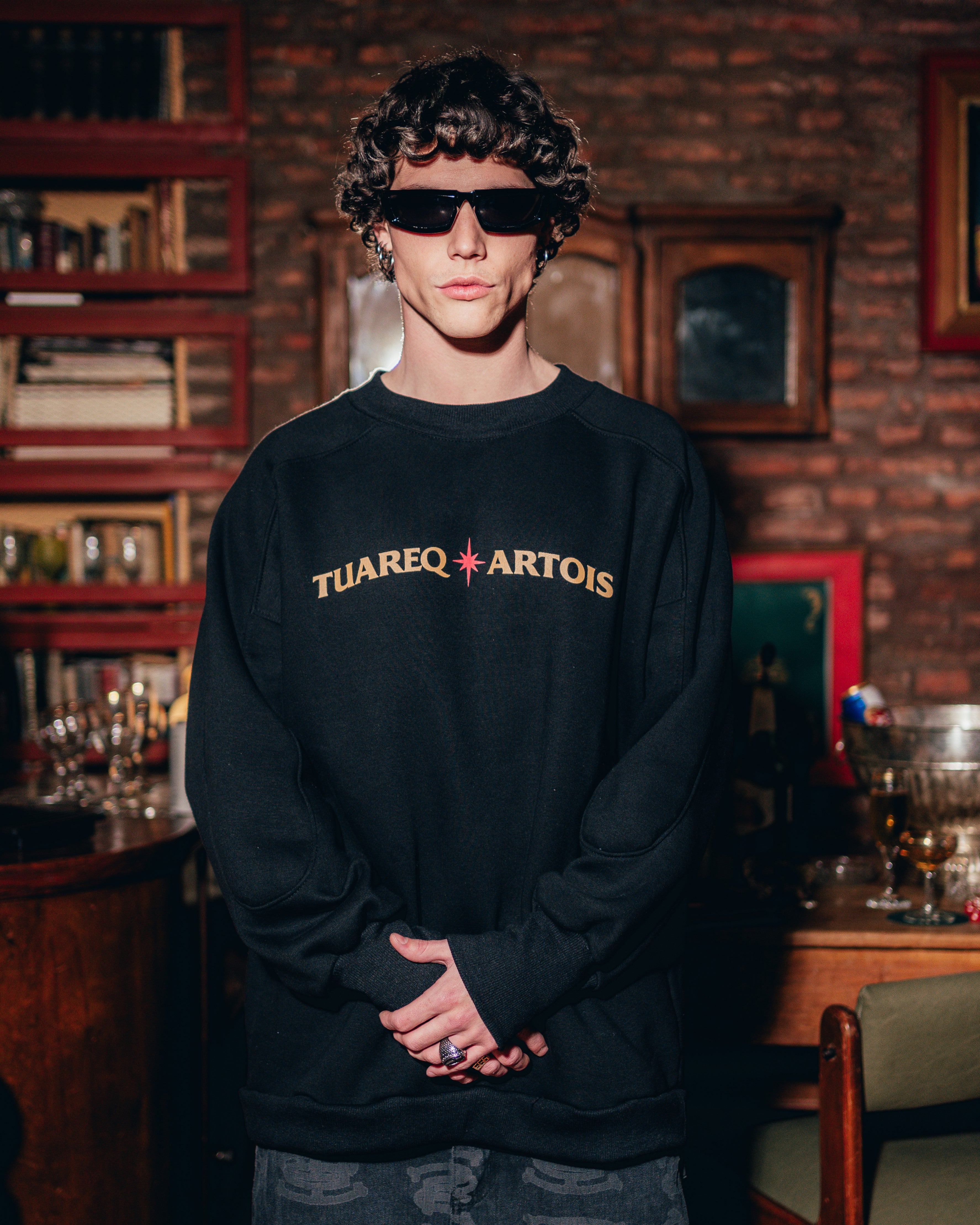 CREWNECK [ STELLA ARTOIS ] BLACK