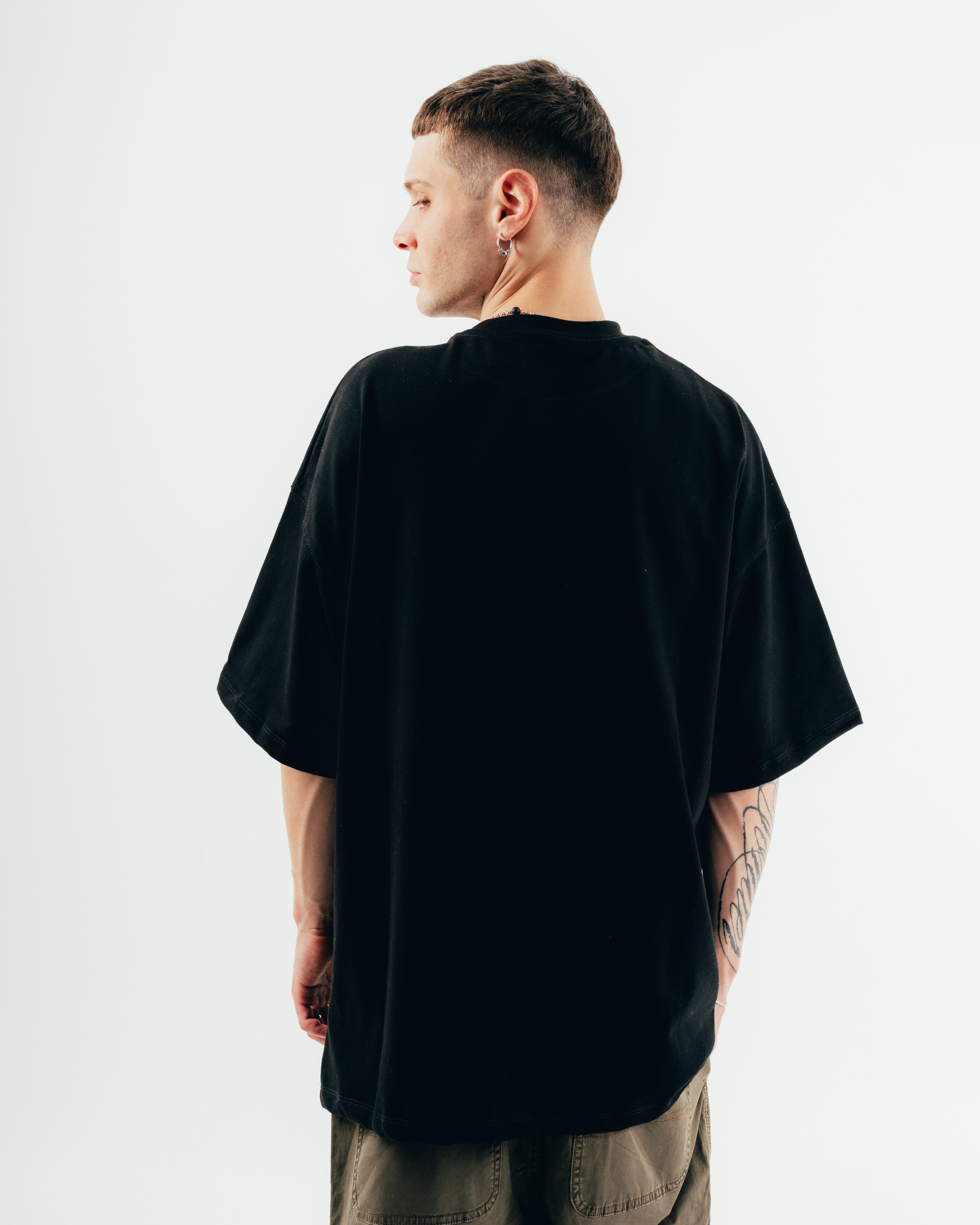 REMERA OVERSIZED [ NINTENDO ] CLUB BLACK