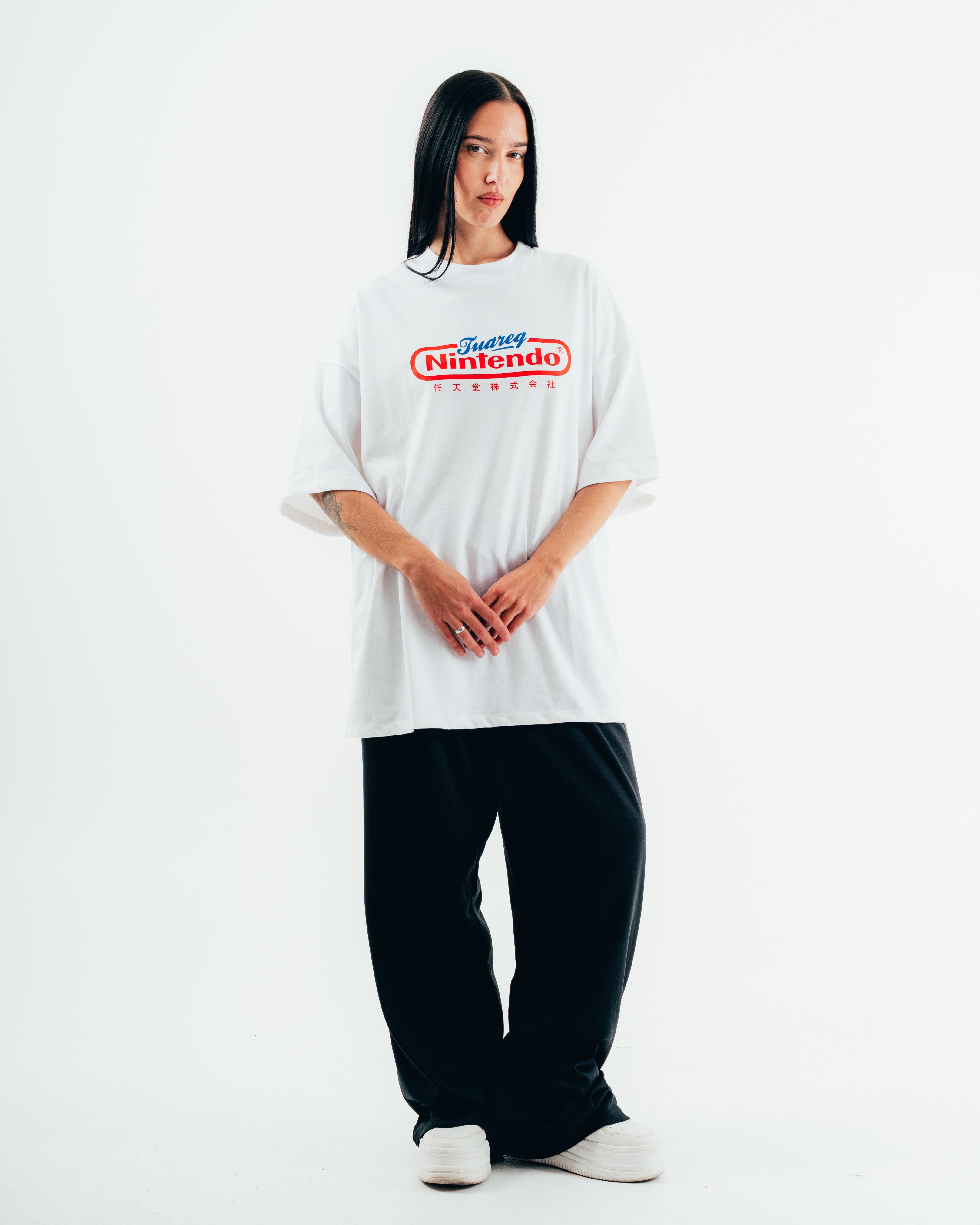REMERA OVERSIZED [ NINTENDO ] CLUB CRUDO
