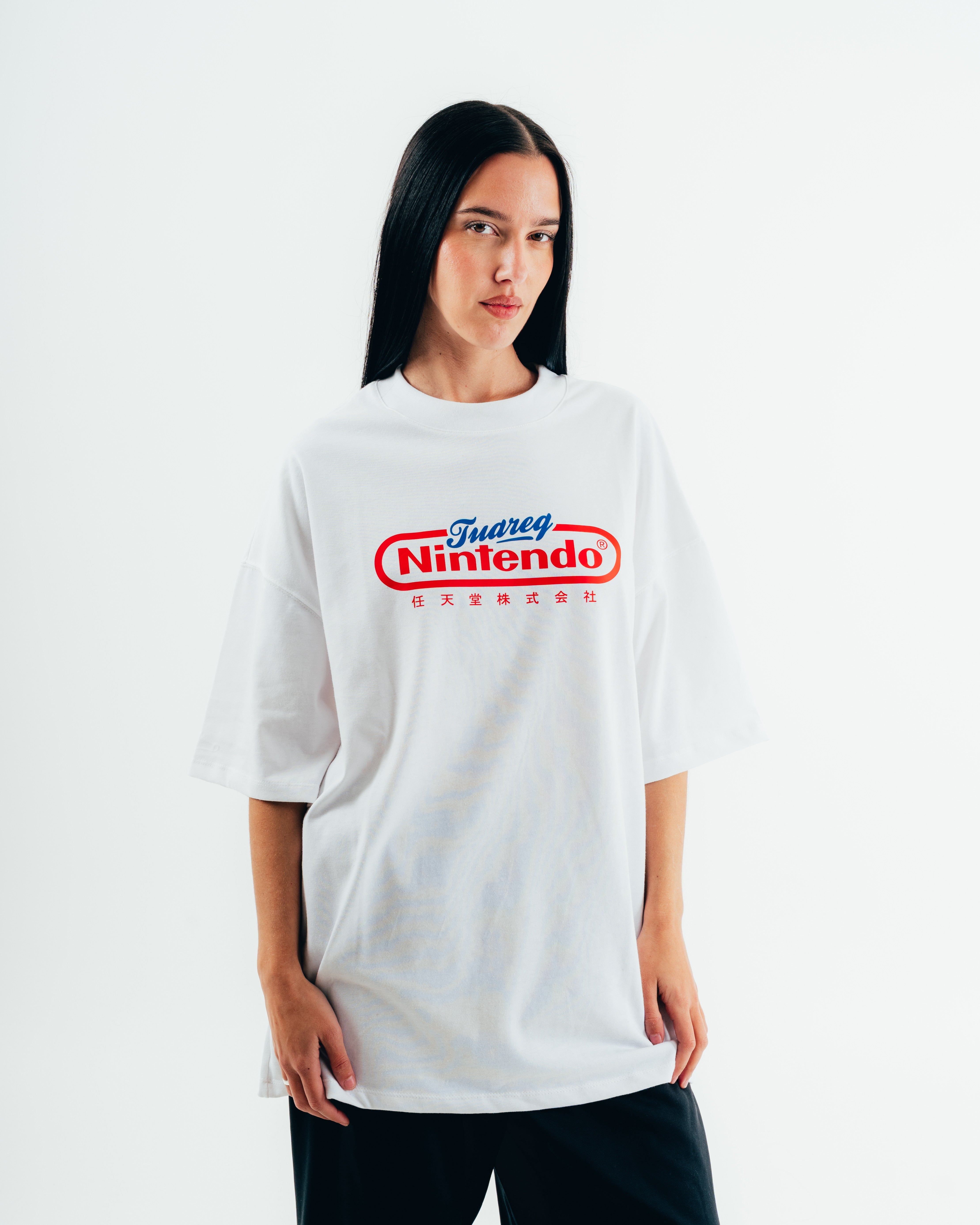 REMERA OVERSIZED [ NINTENDO ] CLUB CRUDO