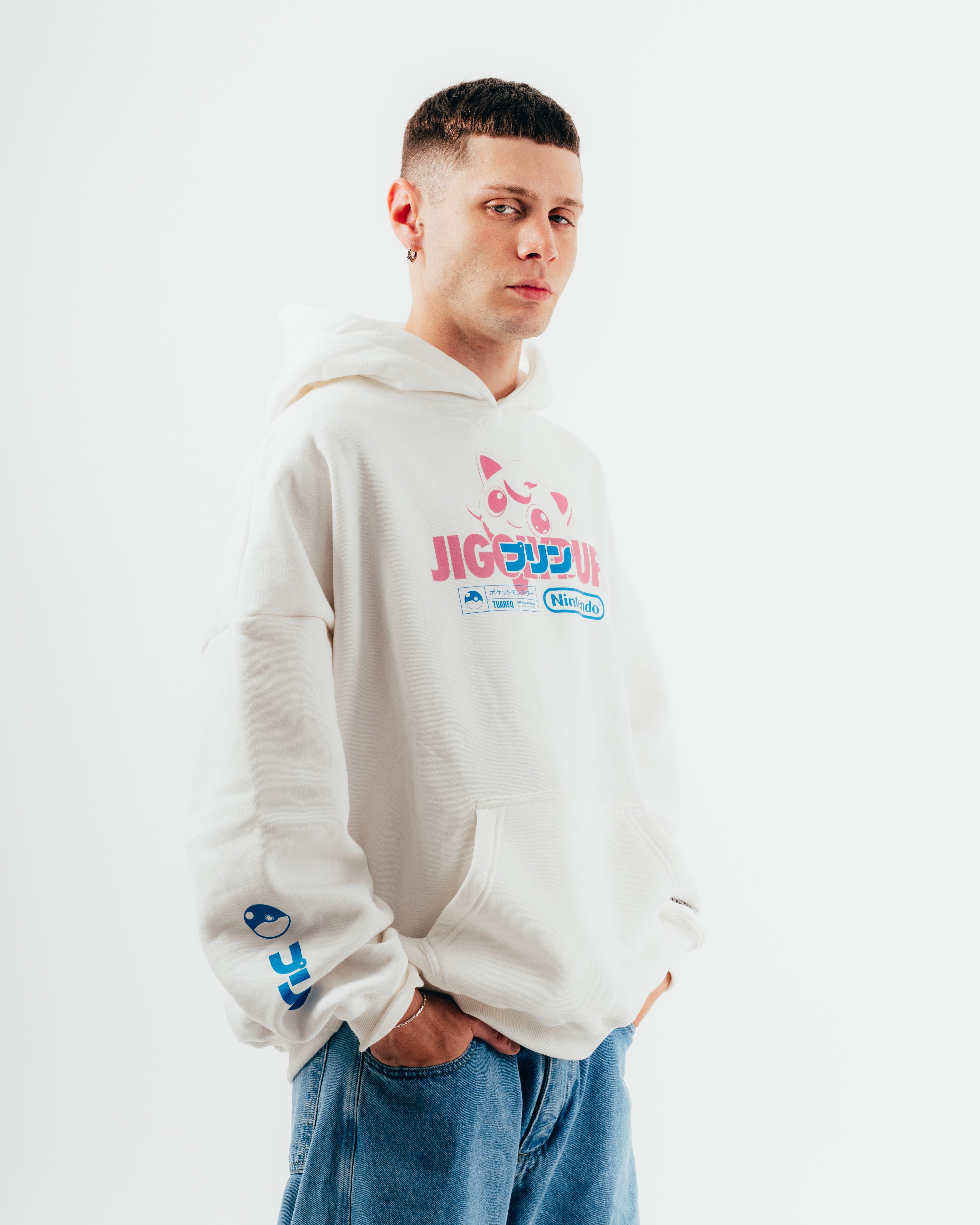 HOODIE [ NINTENDO ] JIGGYPUFF CRUDO