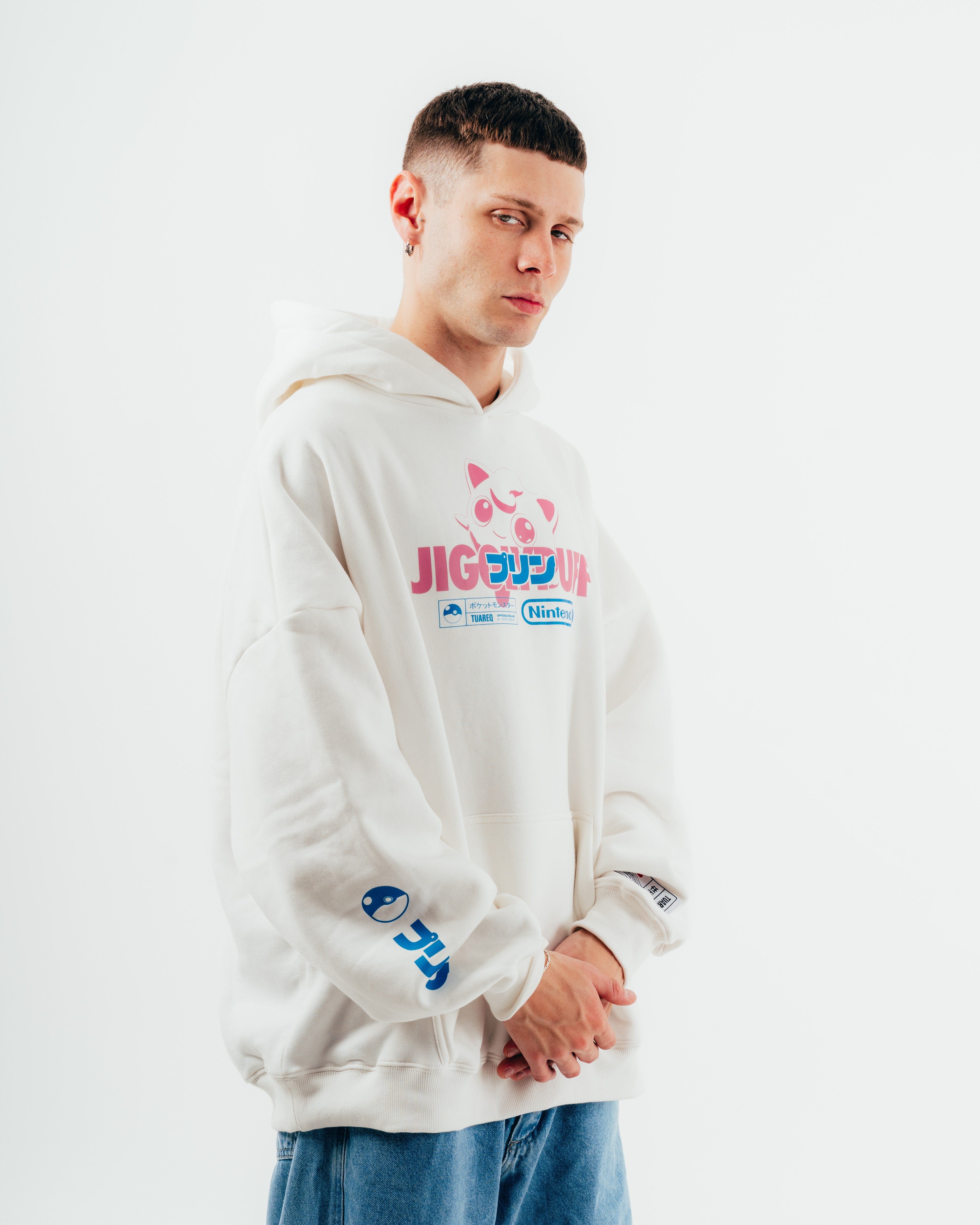 HOODIE [ NINTENDO ] JIGGYPUFF CRUDO