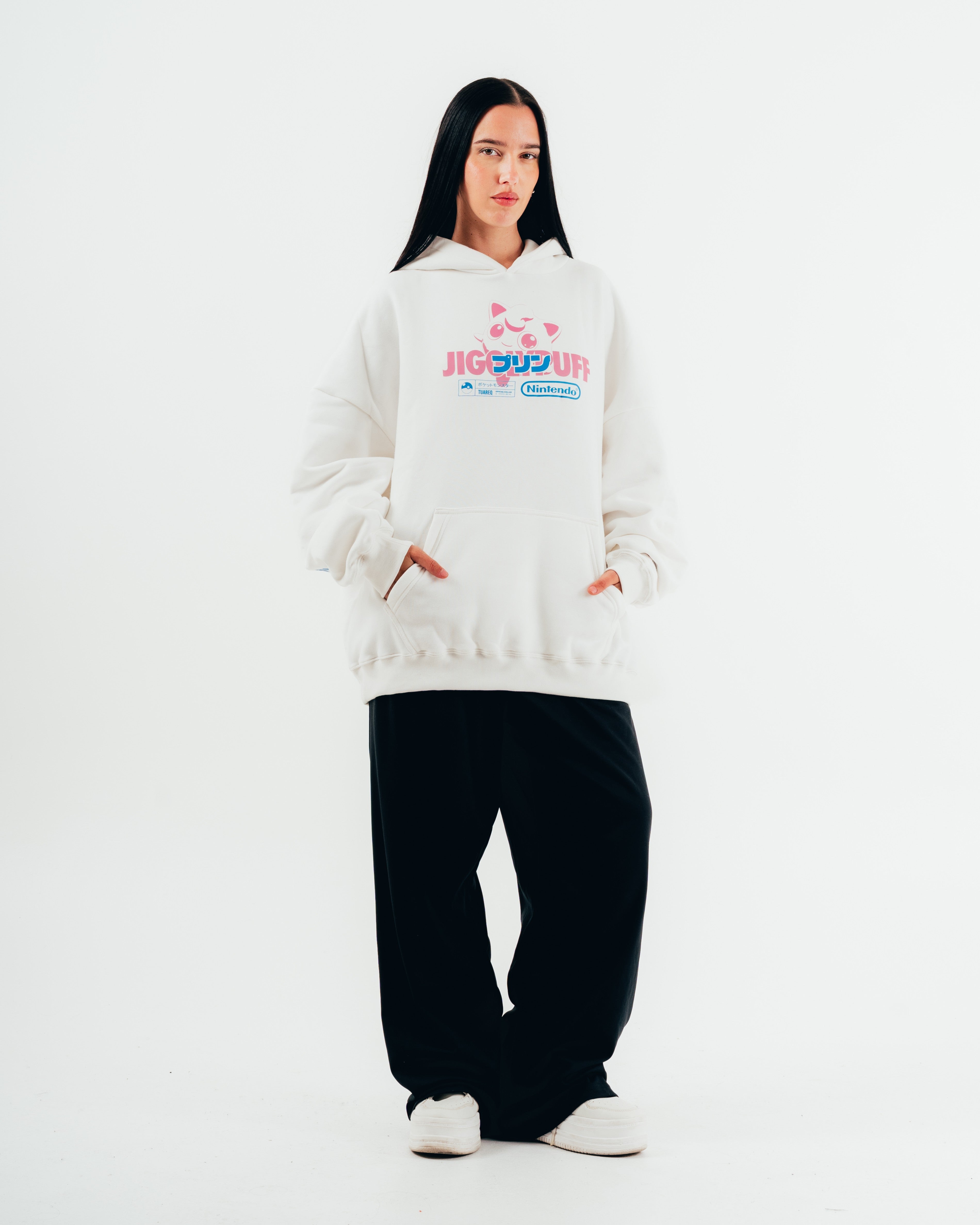 HOODIE [ NINTENDO ] JIGGYPUFF CRUDO