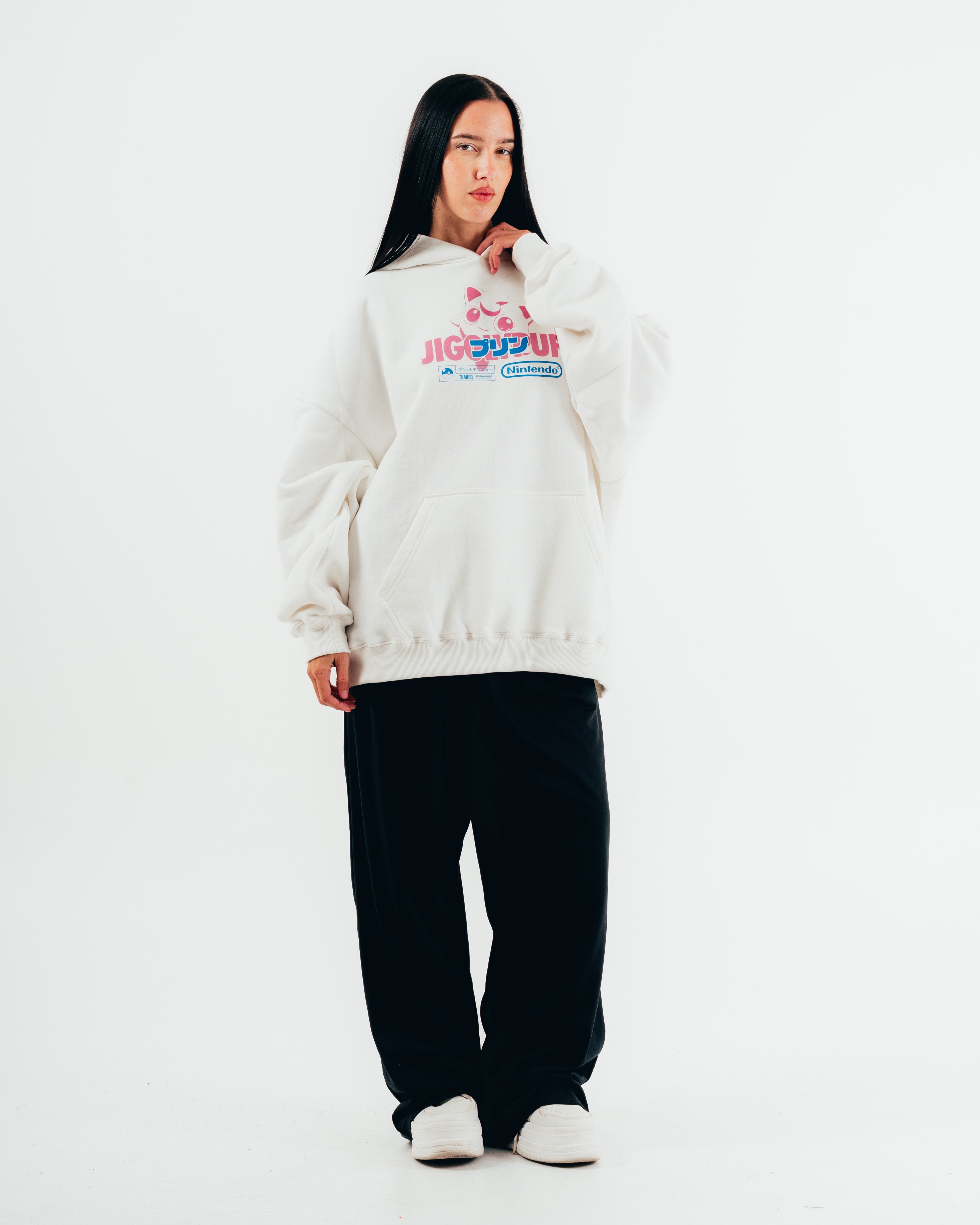 HOODIE [ NINTENDO ] JIGGYPUFF CRUDO