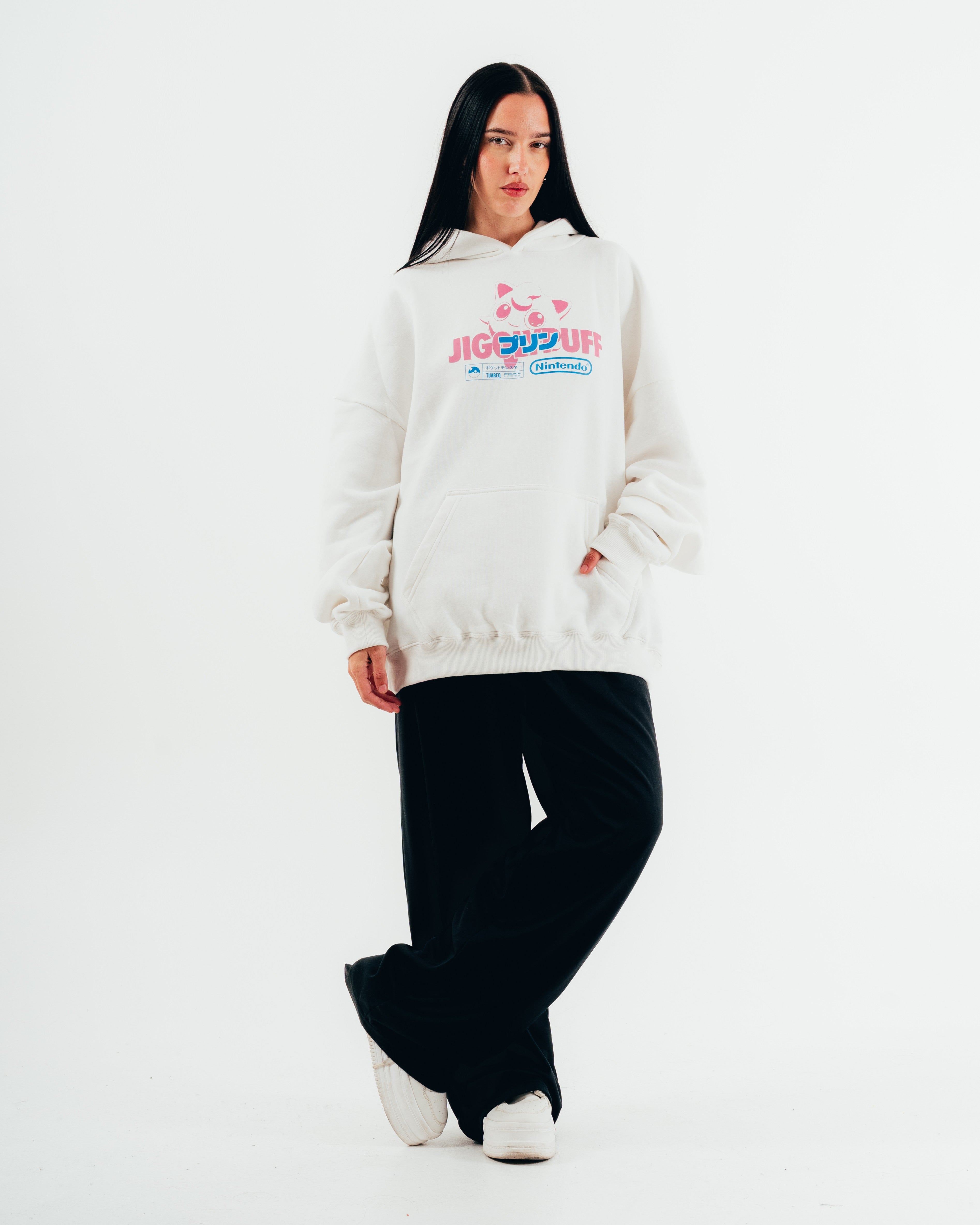 HOODIE [ NINTENDO ] JIGGYPUFF CRUDO