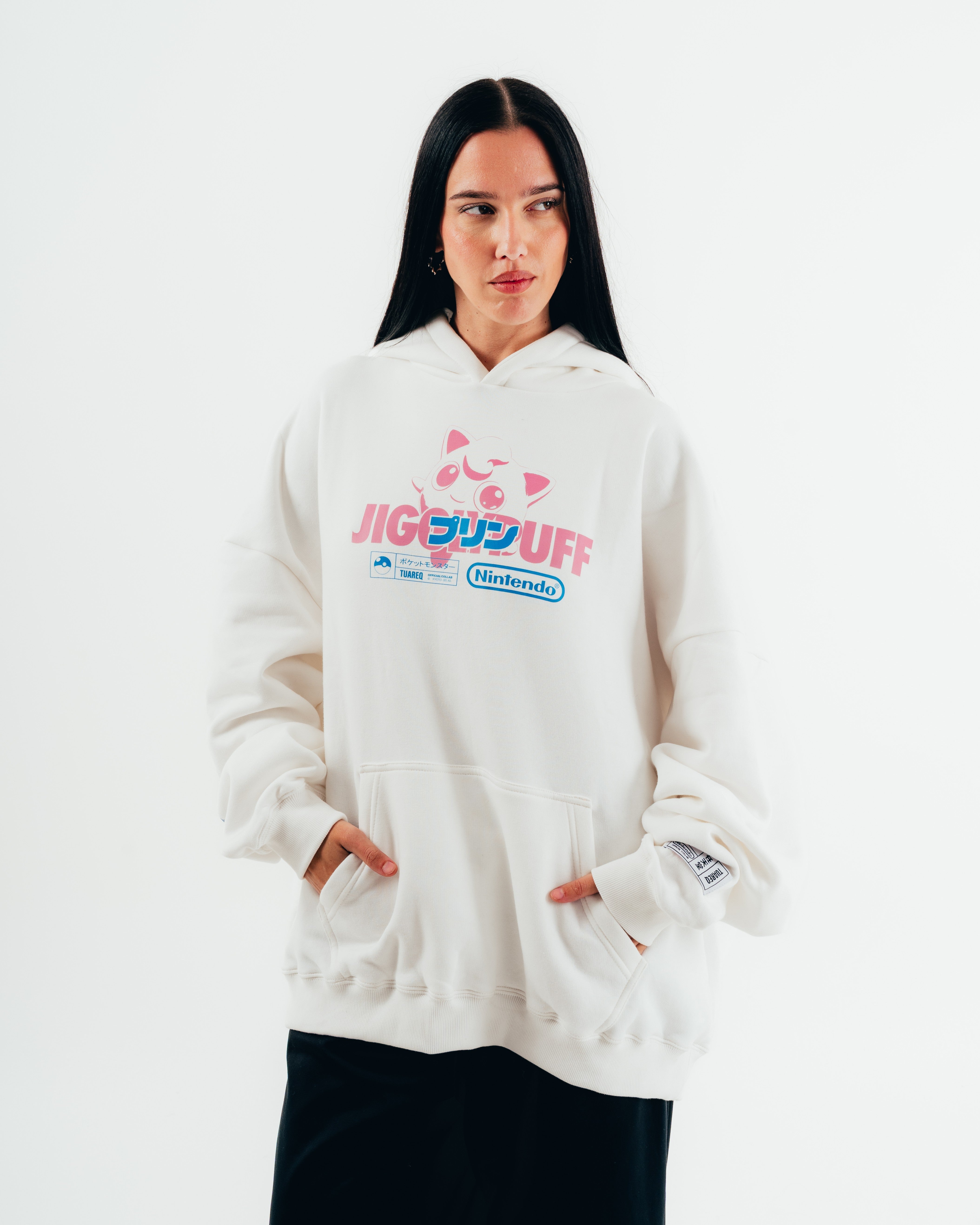HOODIE [ NINTENDO ] JIGGYPUFF CRUDO