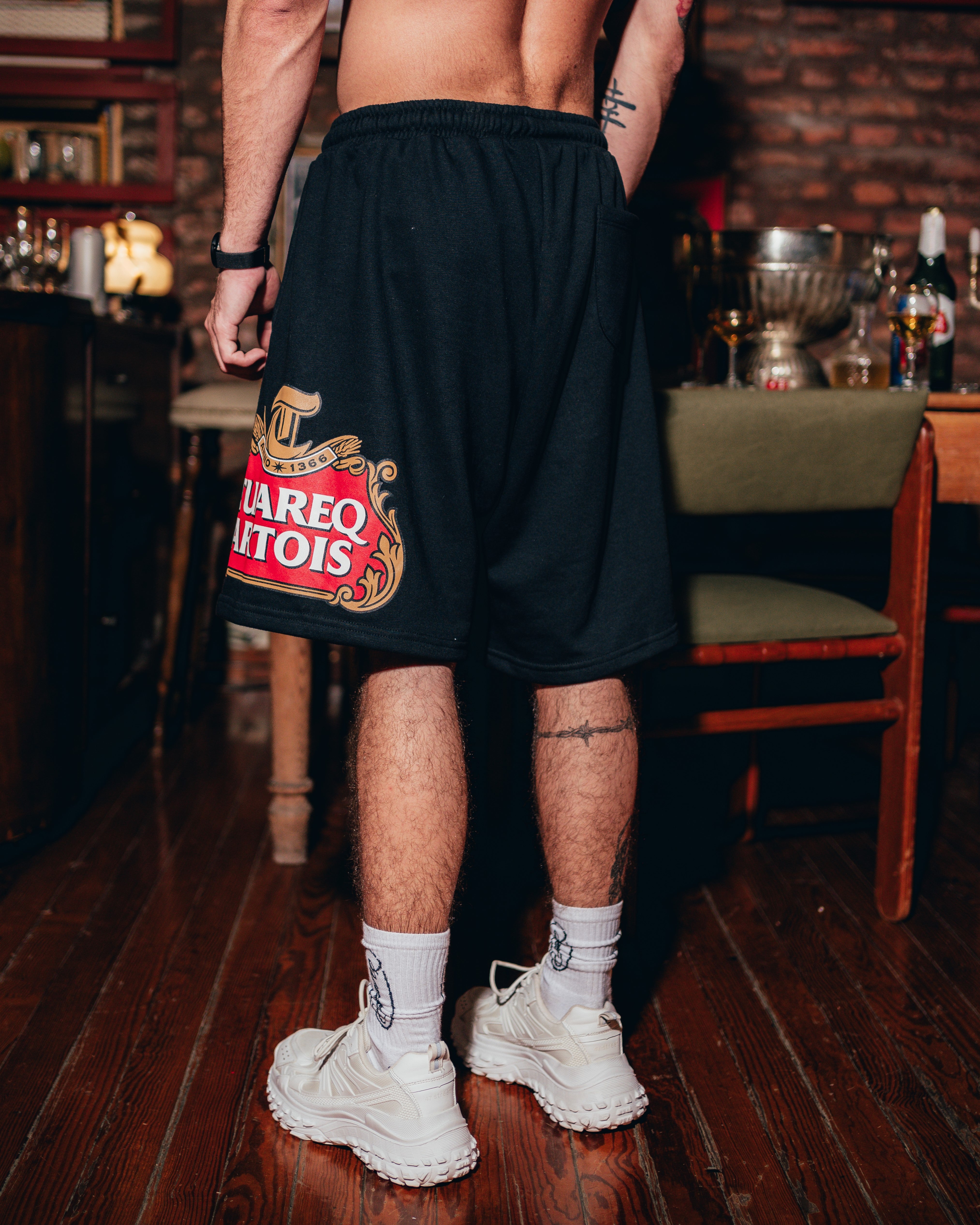 SHORT OVERSIZED [ STELLA ARTOIS ] CLASIC LOGO