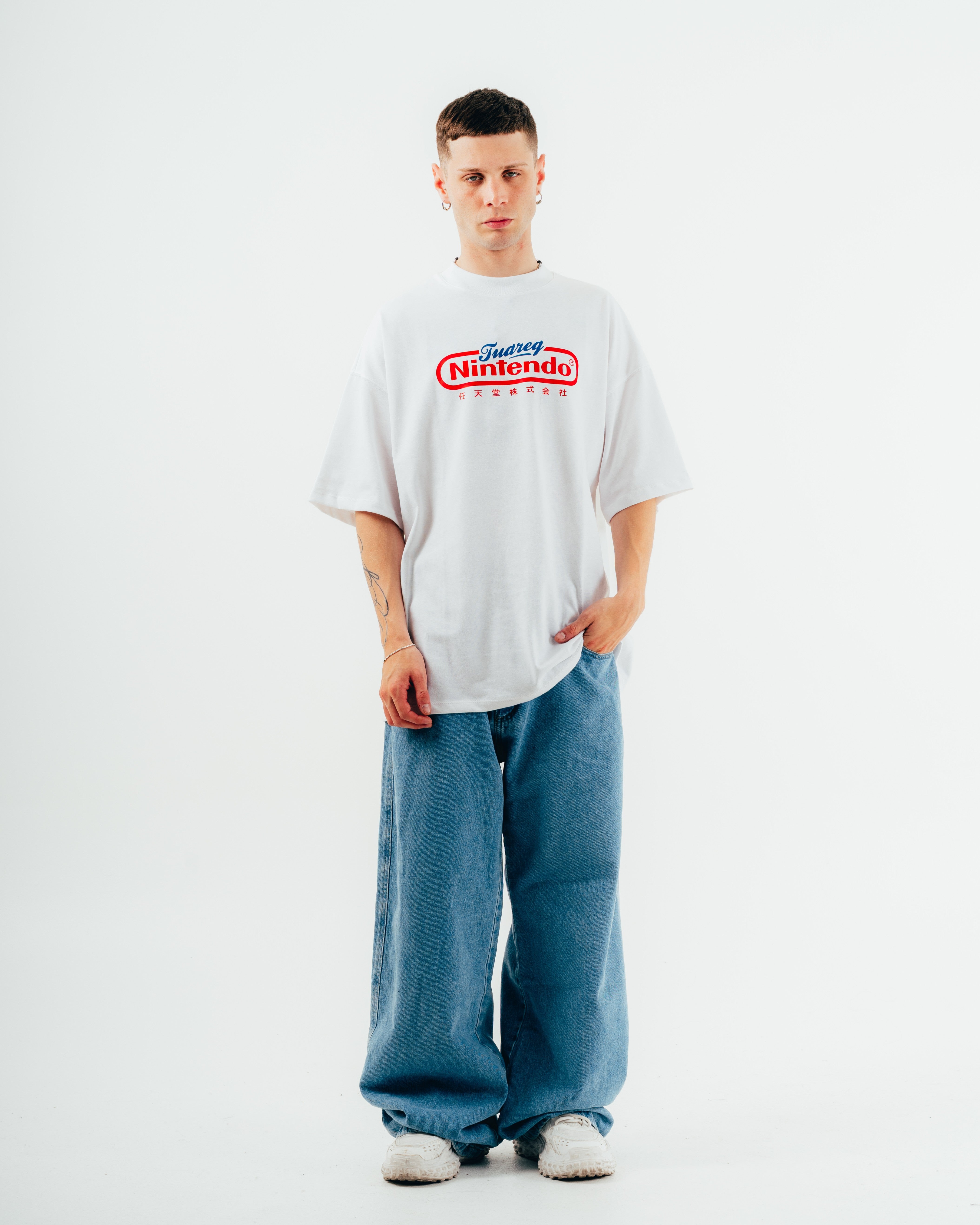 REMERA OVERSIZED [ NINTENDO ] CLUB CRUDO