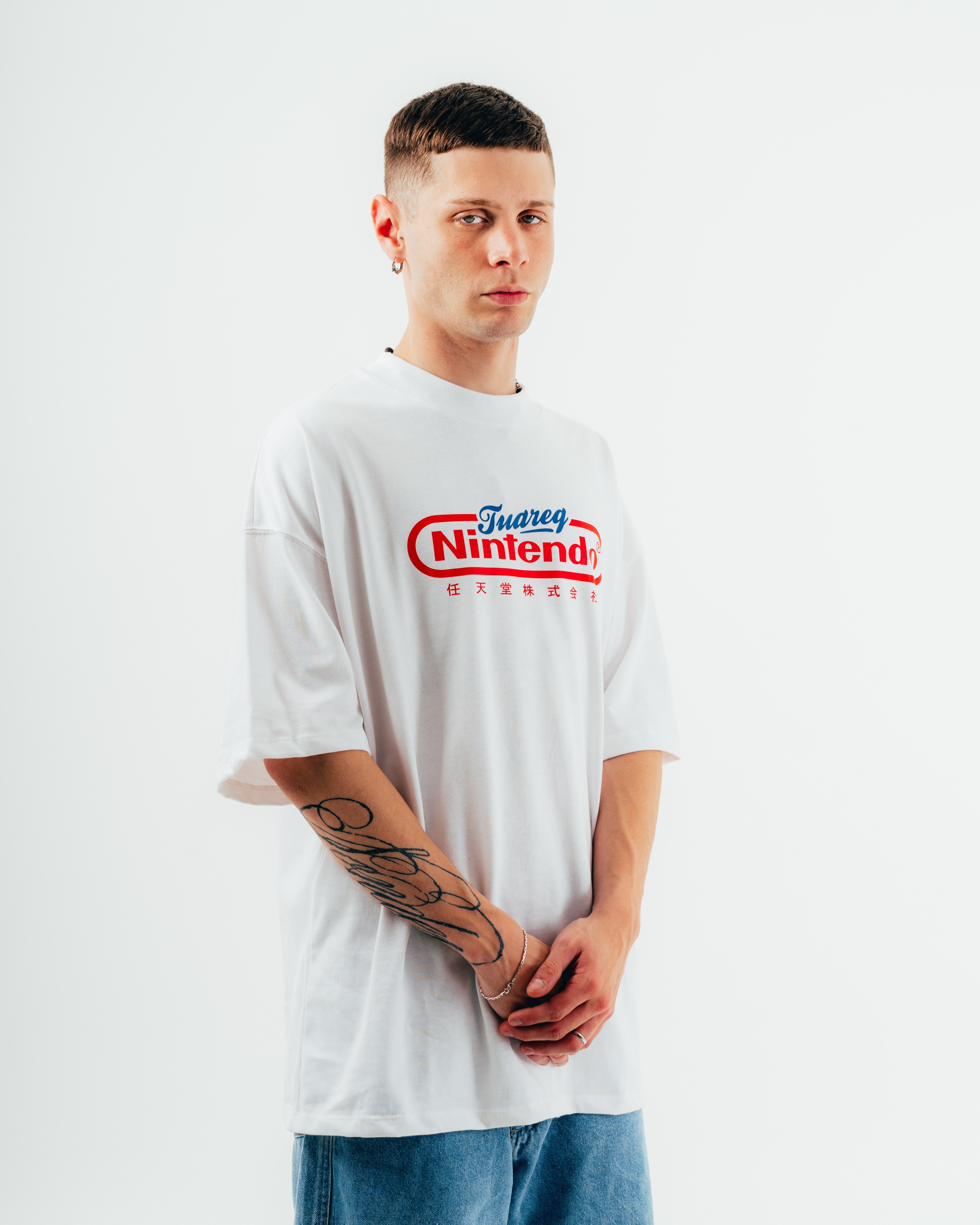 REMERA OVERSIZED [ NINTENDO ] CLUB CRUDO