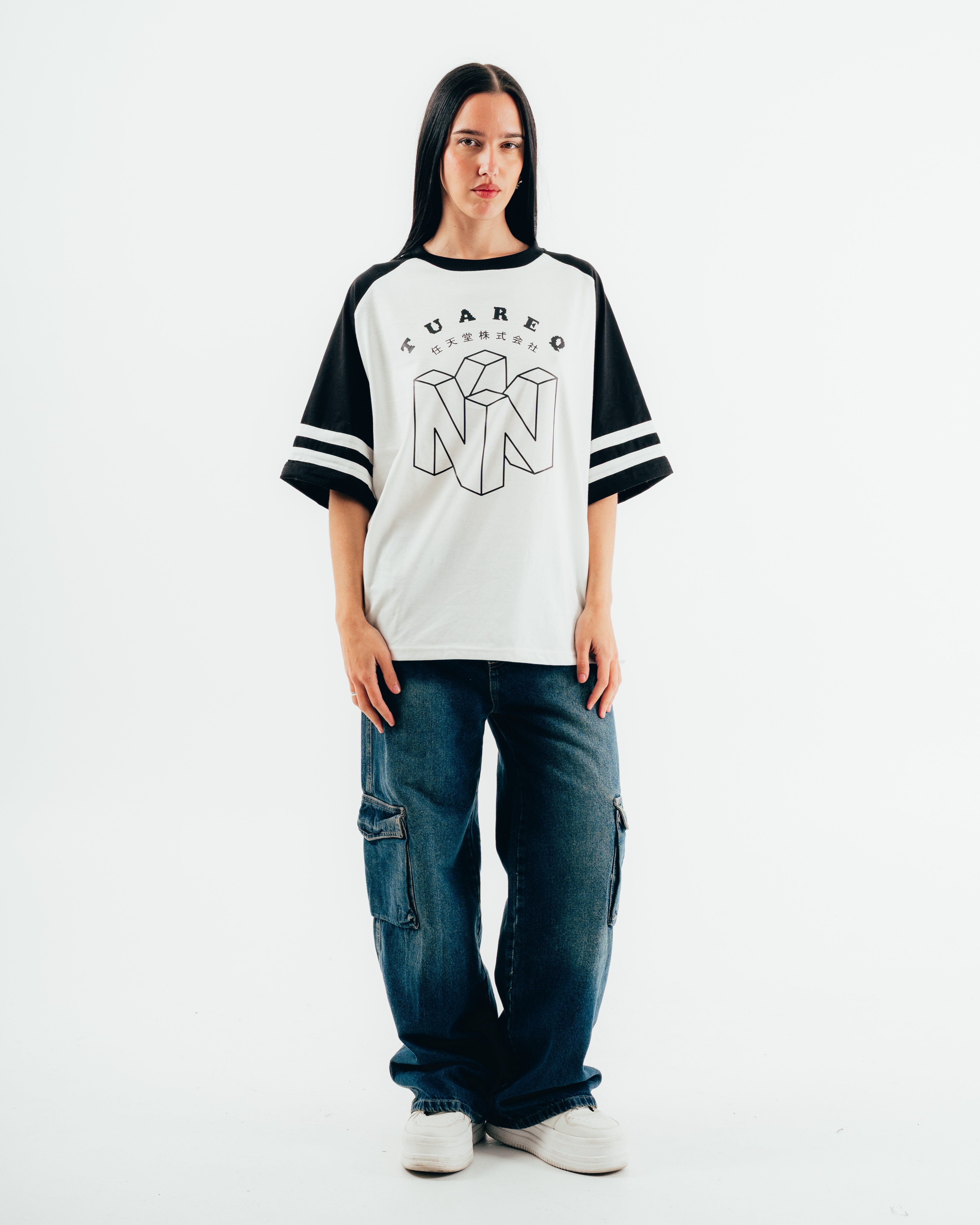 REMERA OVERSIZED [ NINTENDO ] RANGLAN