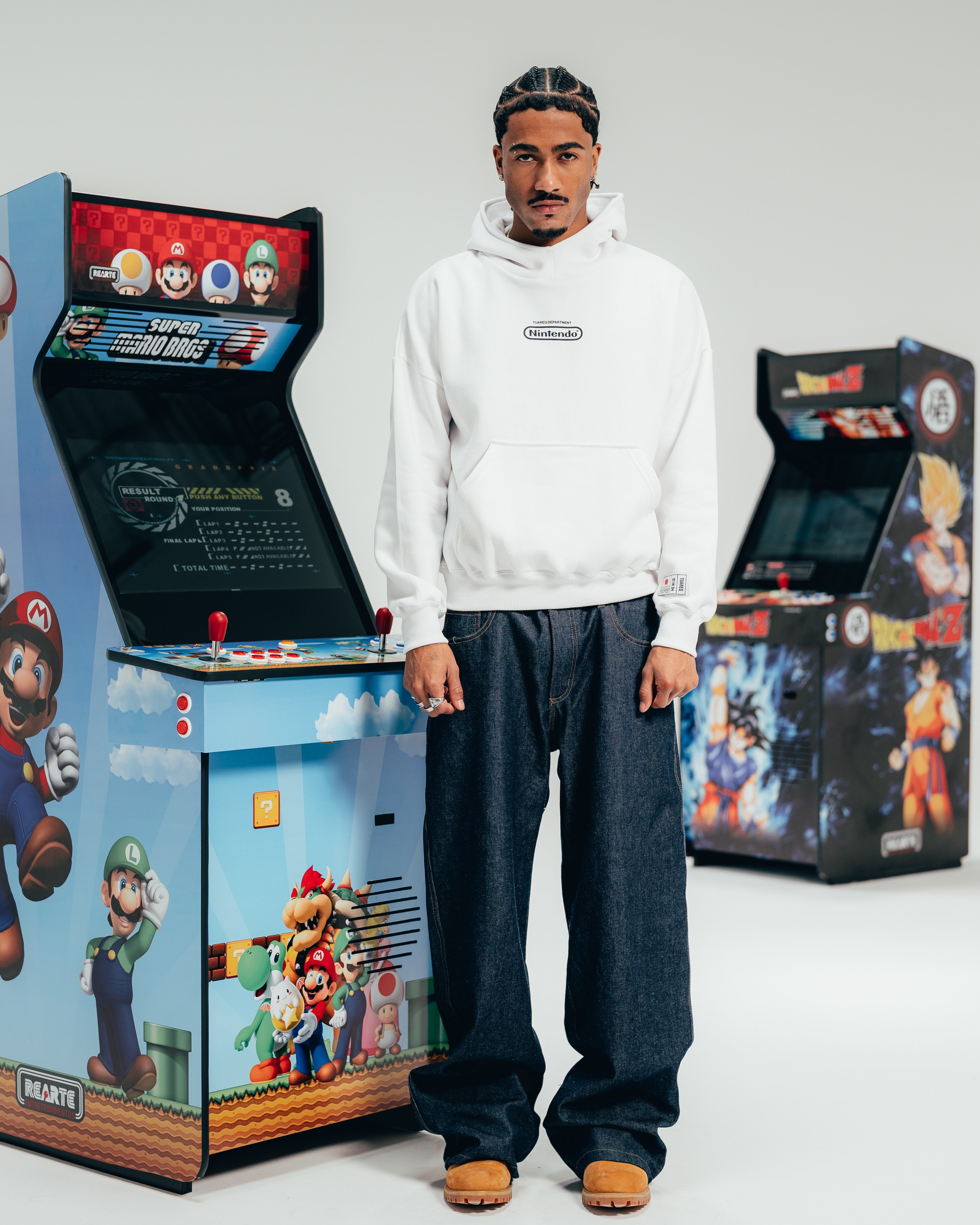HOODIE EXTRAHEAVY [ NINTENDO ] SIMPLE WHITE