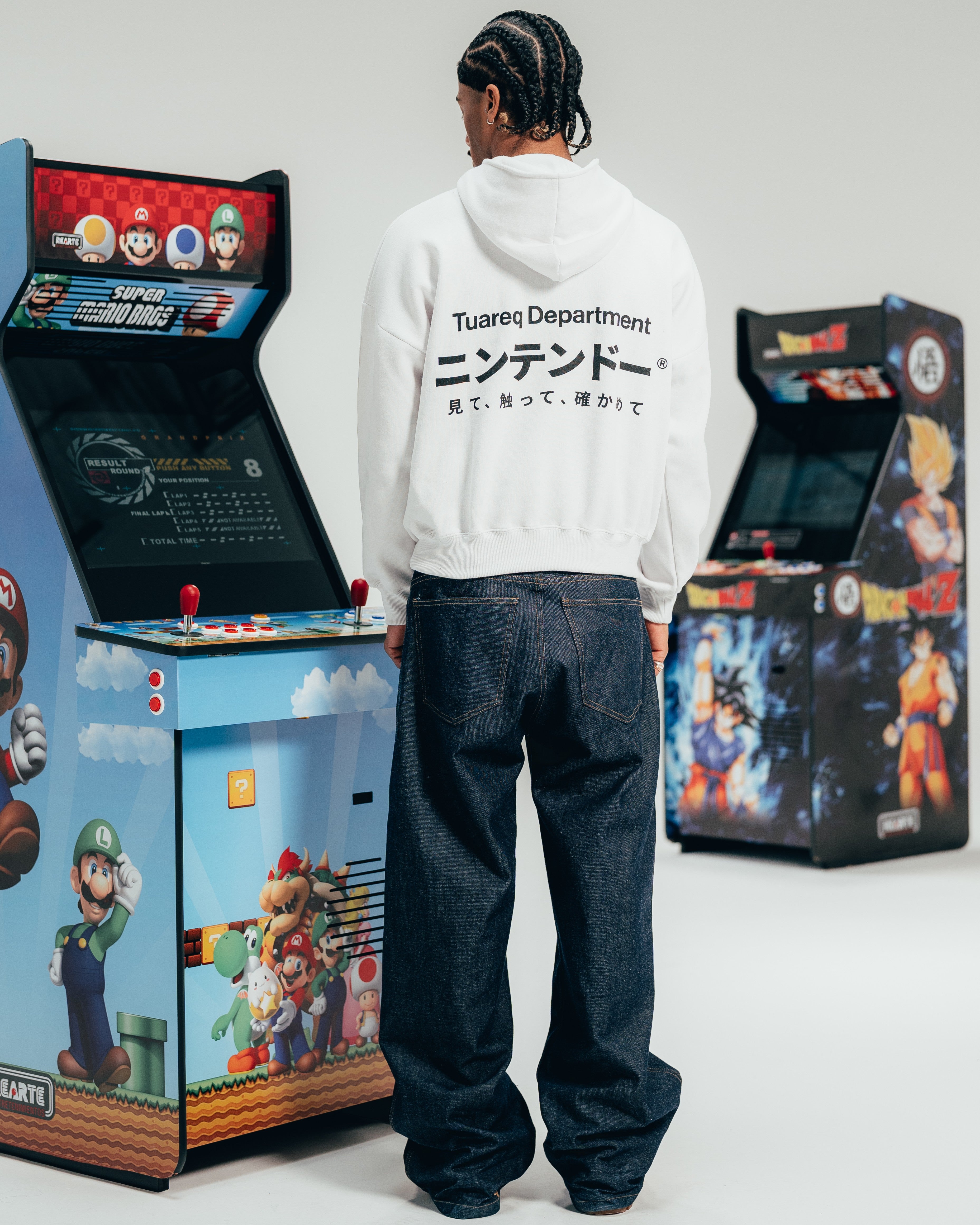 HOODIE EXTRAHEAVY [ NINTENDO ] SIMPLE WHITE