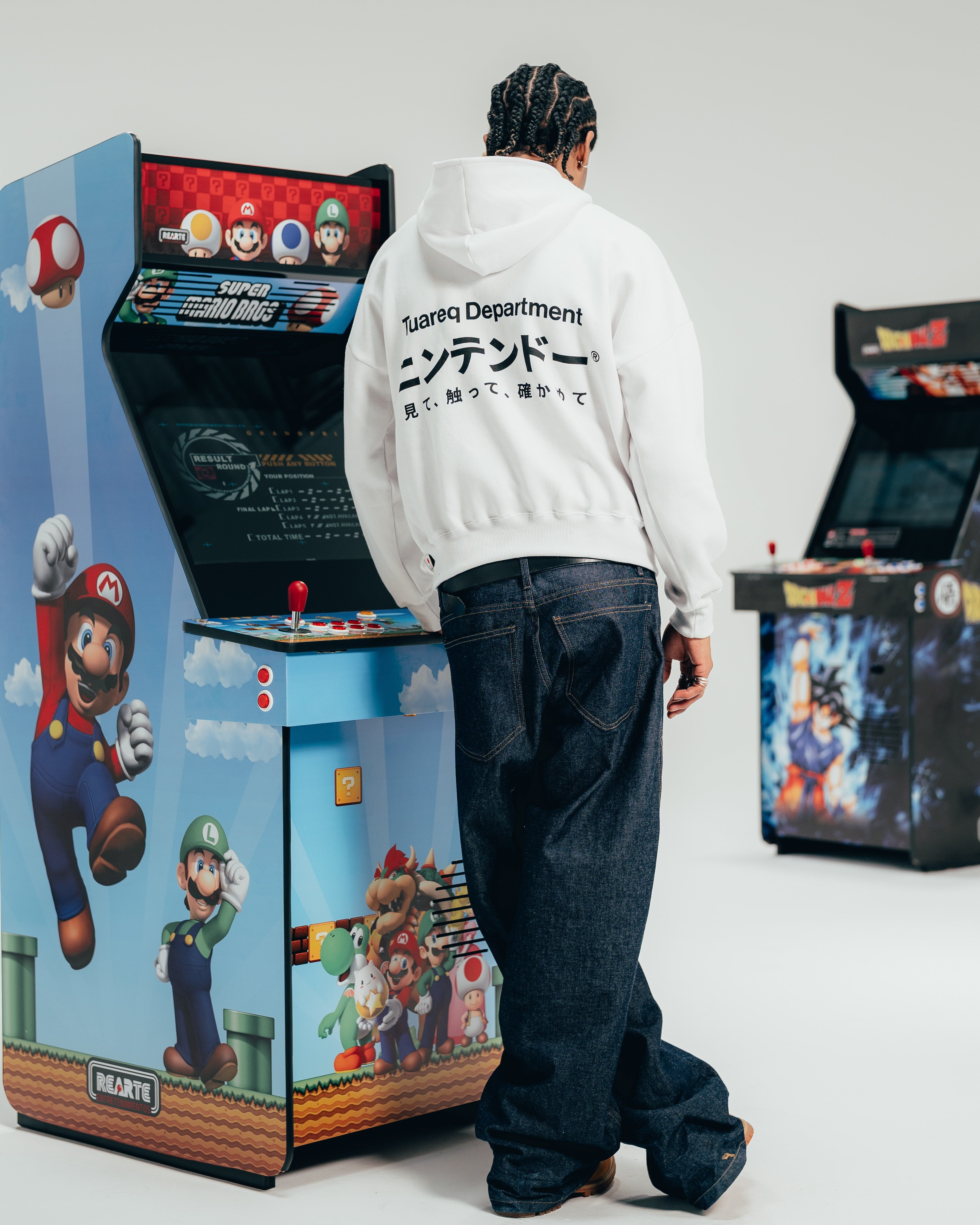 HOODIE EXTRAHEAVY [ NINTENDO ] SIMPLE WHITE