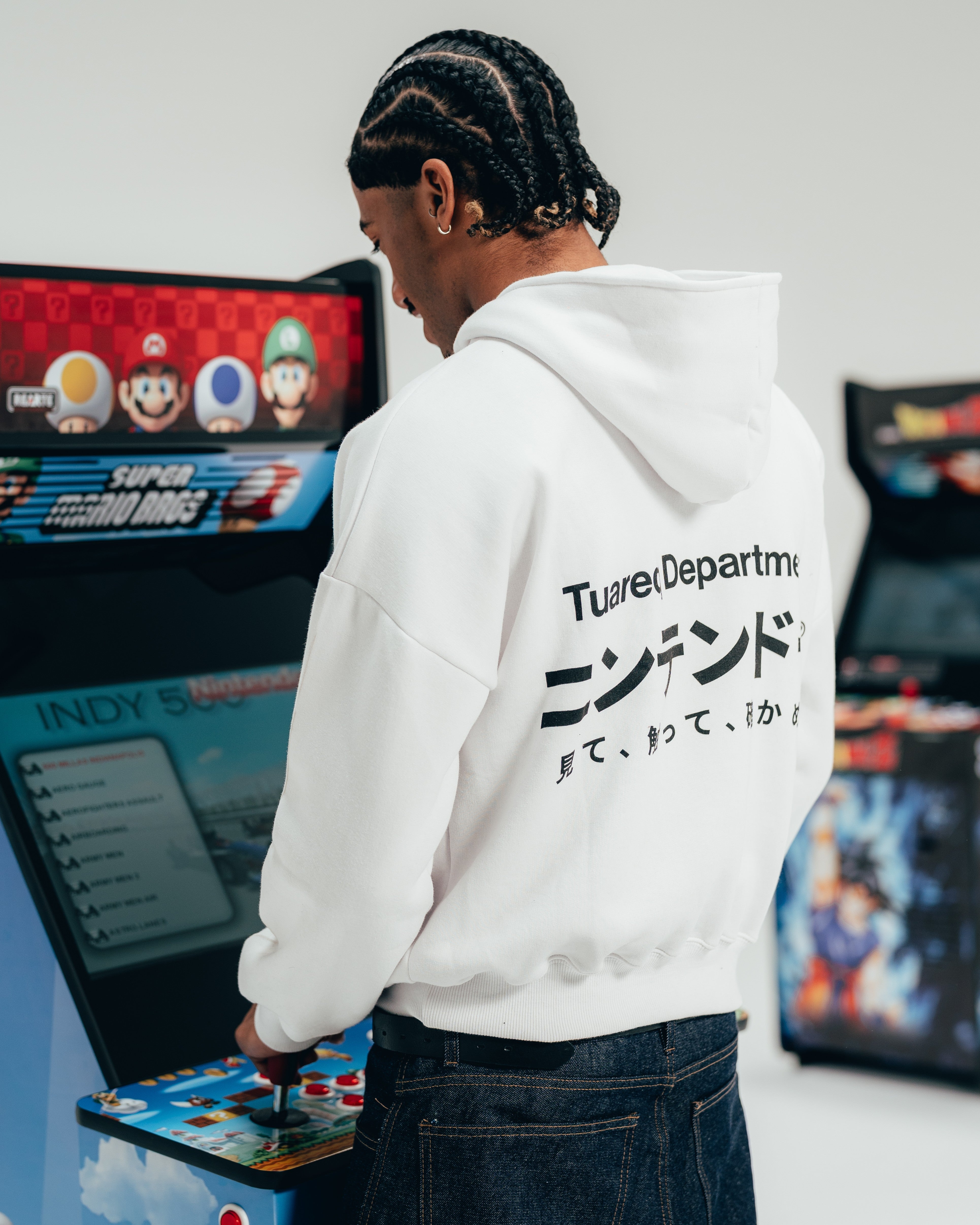 HOODIE EXTRAHEAVY [ NINTENDO ] SIMPLE WHITE