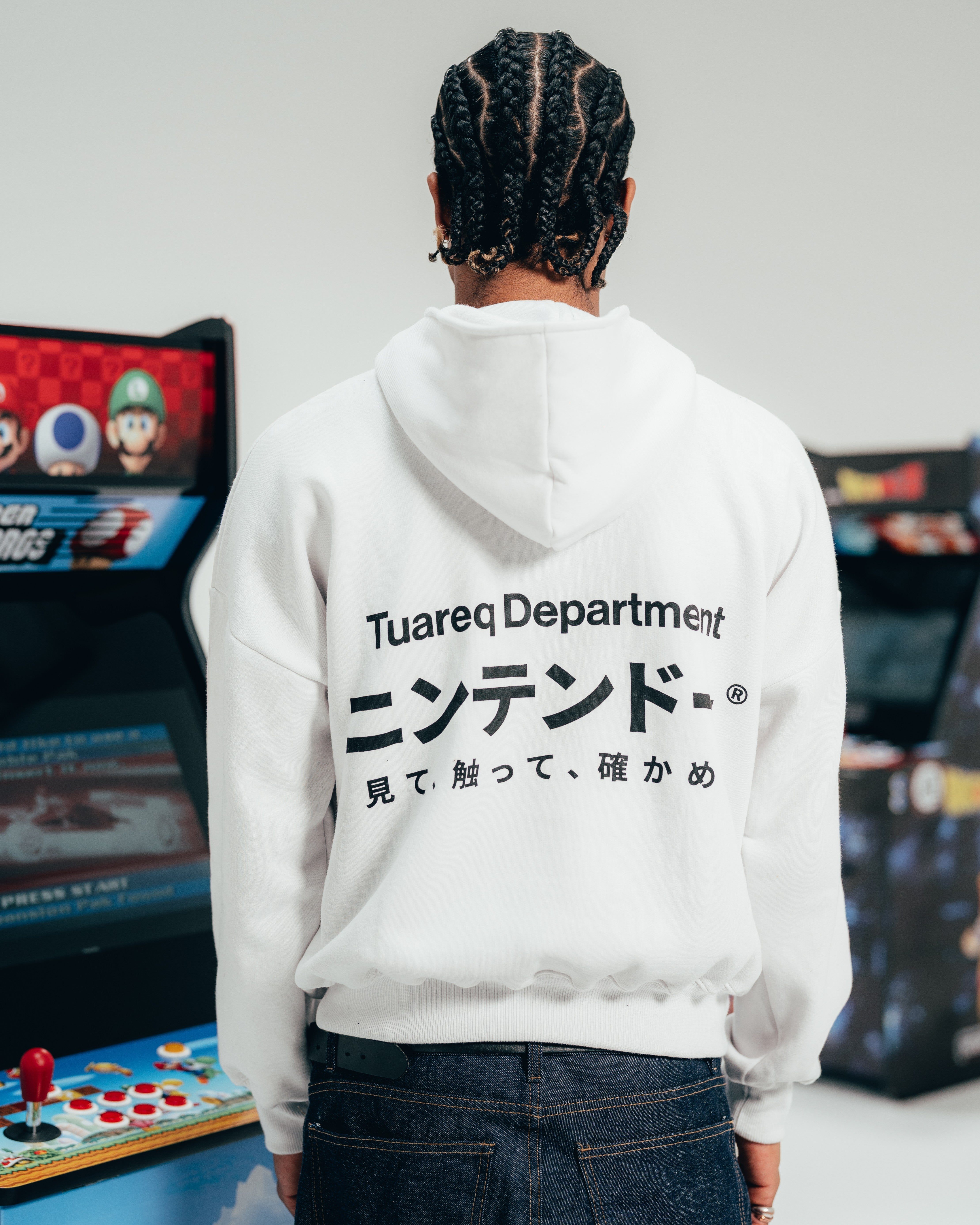 HOODIE EXTRAHEAVY [ NINTENDO ] SIMPLE WHITE