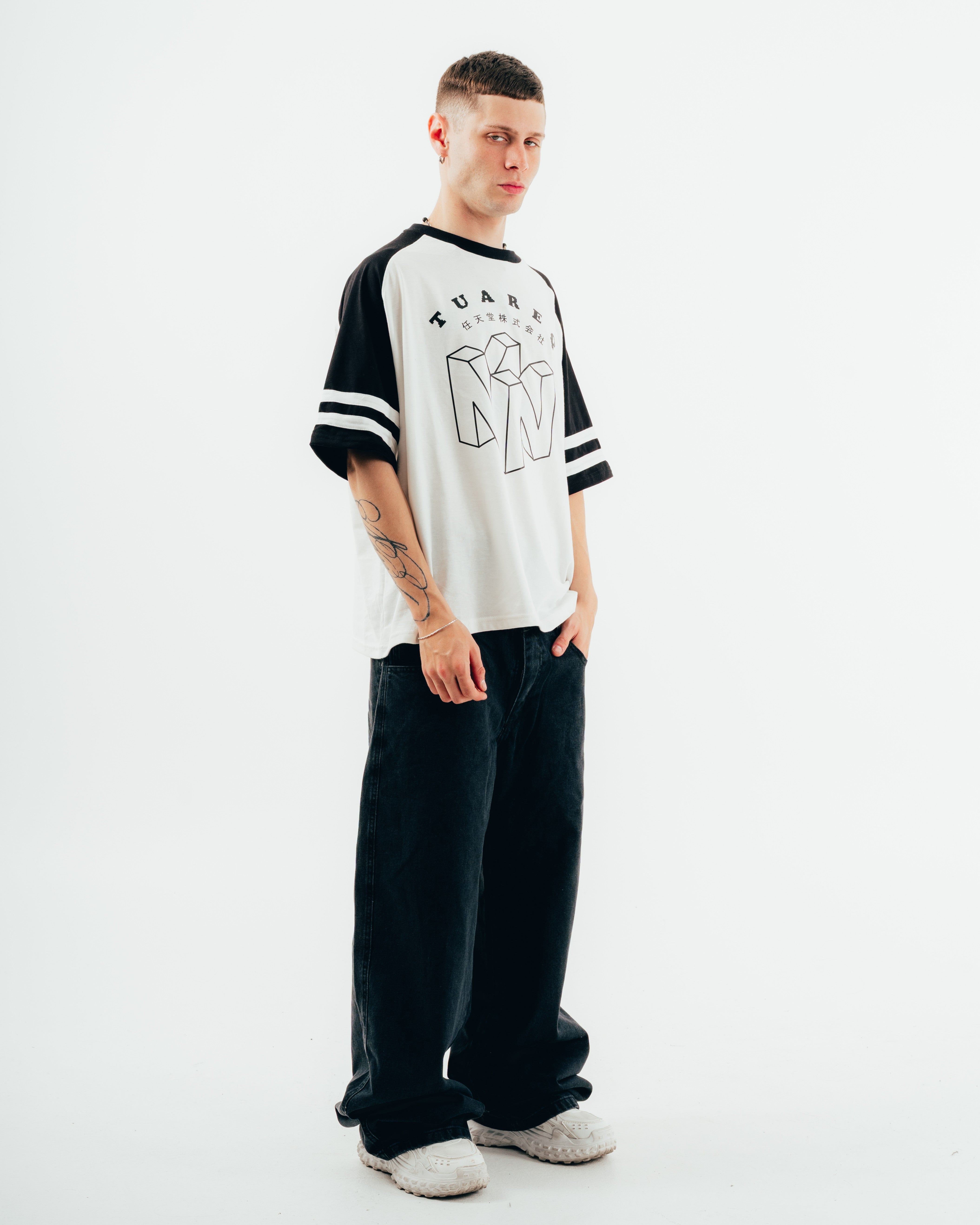 REMERA OVERSIZED [ NINTENDO ] RANGLAN