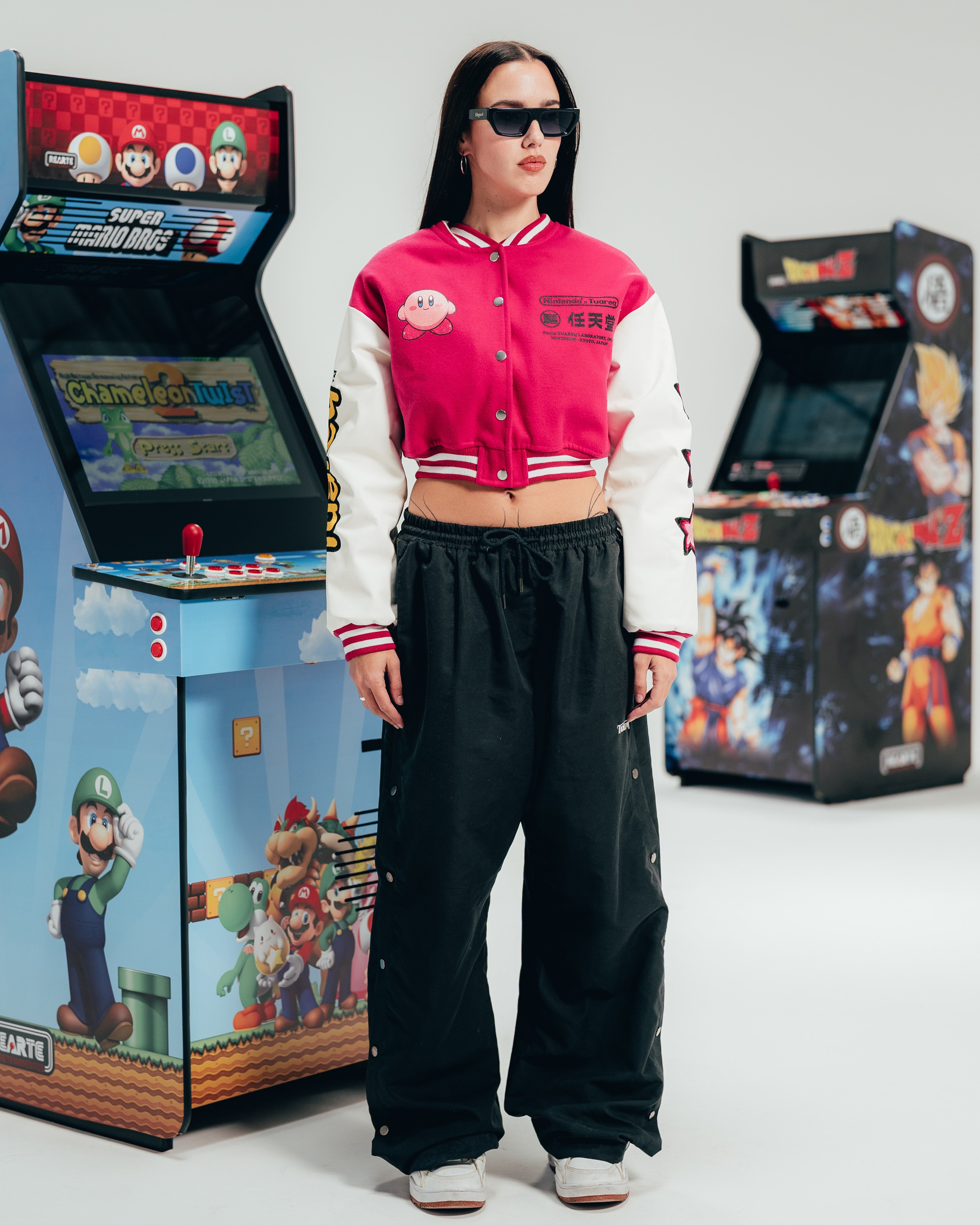 CAMPERA VARSITY [ NINTENDO ] KIRBY