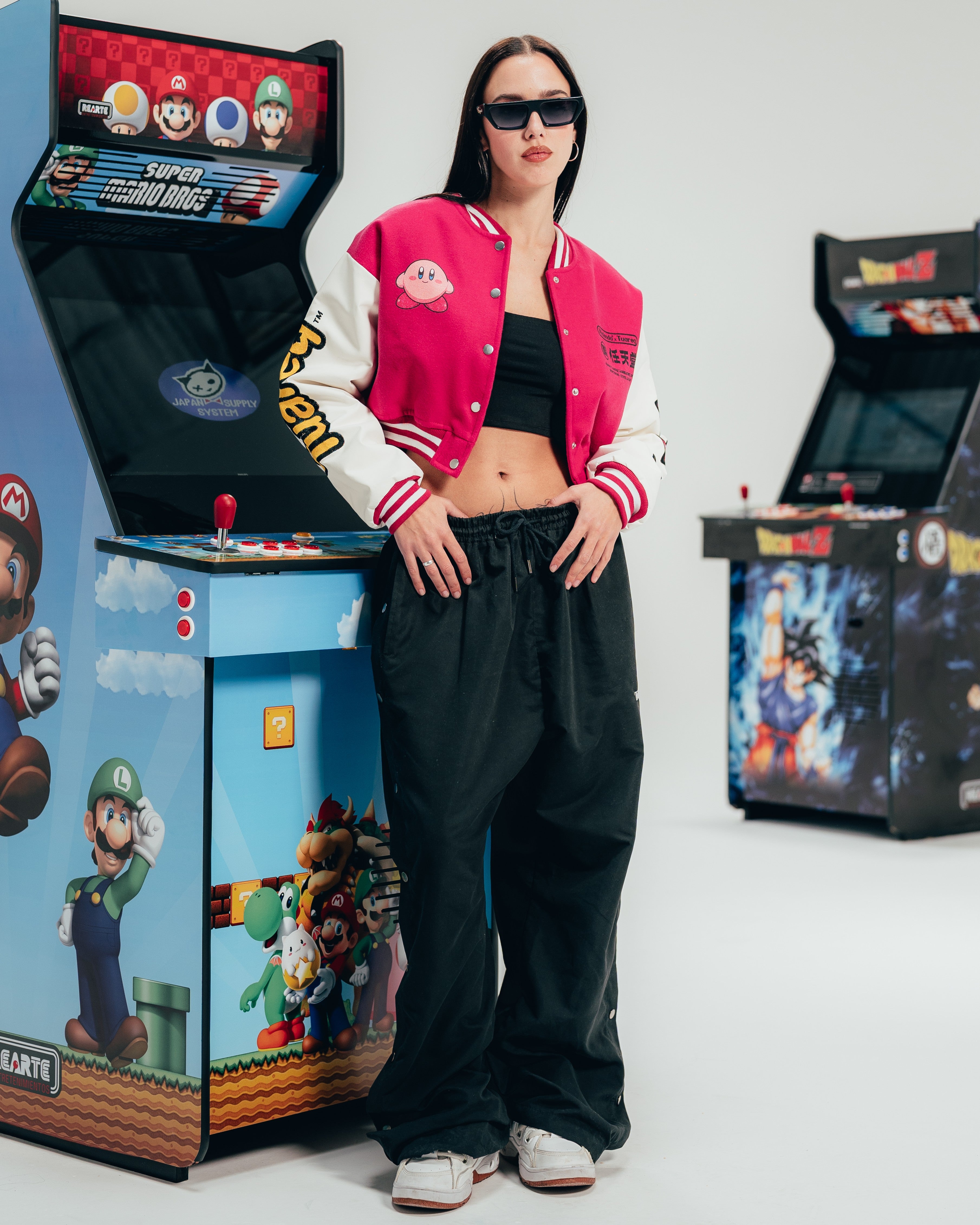 CAMPERA VARSITY [ NINTENDO ] KIRBY