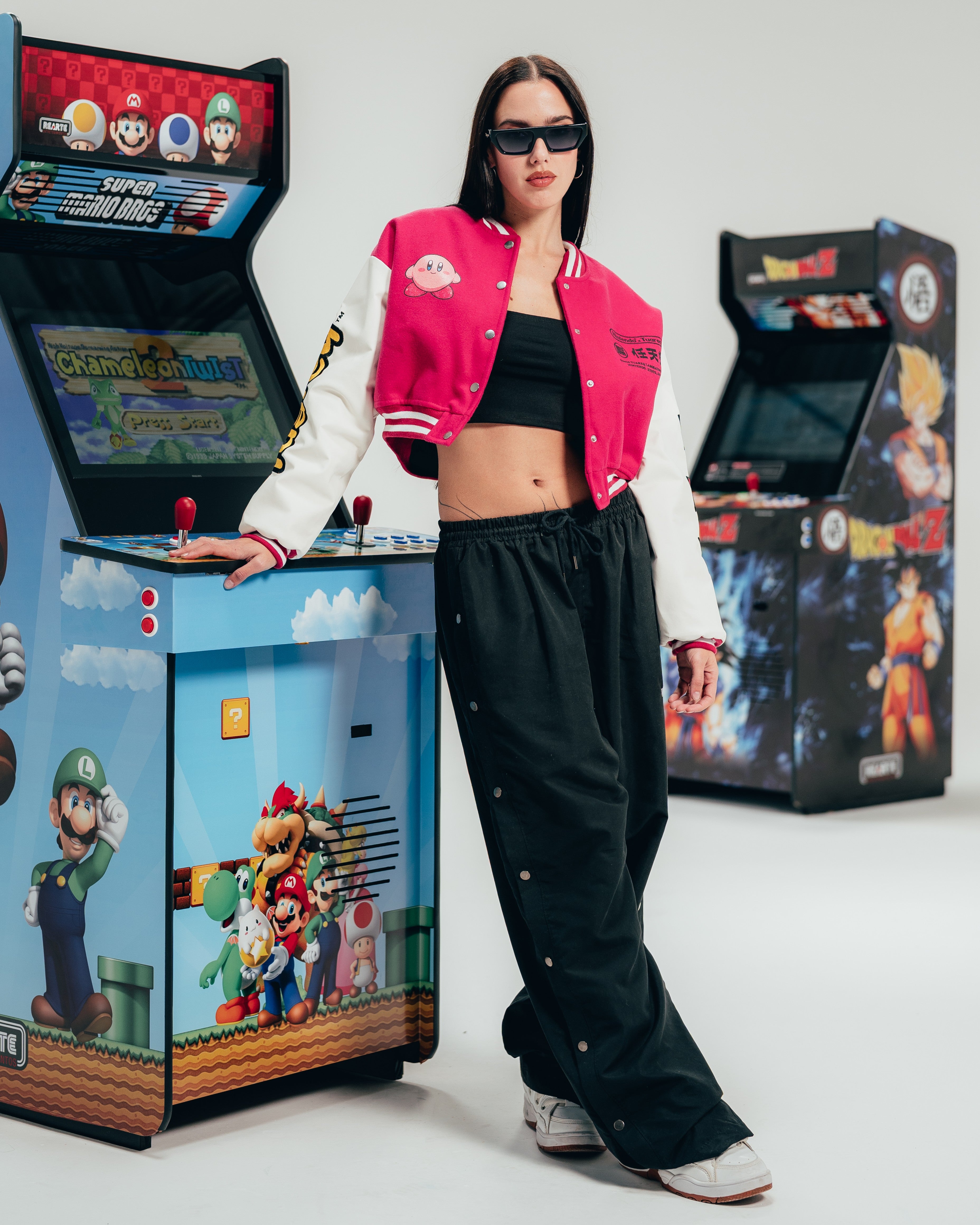 CAMPERA VARSITY [ NINTENDO ] KIRBY