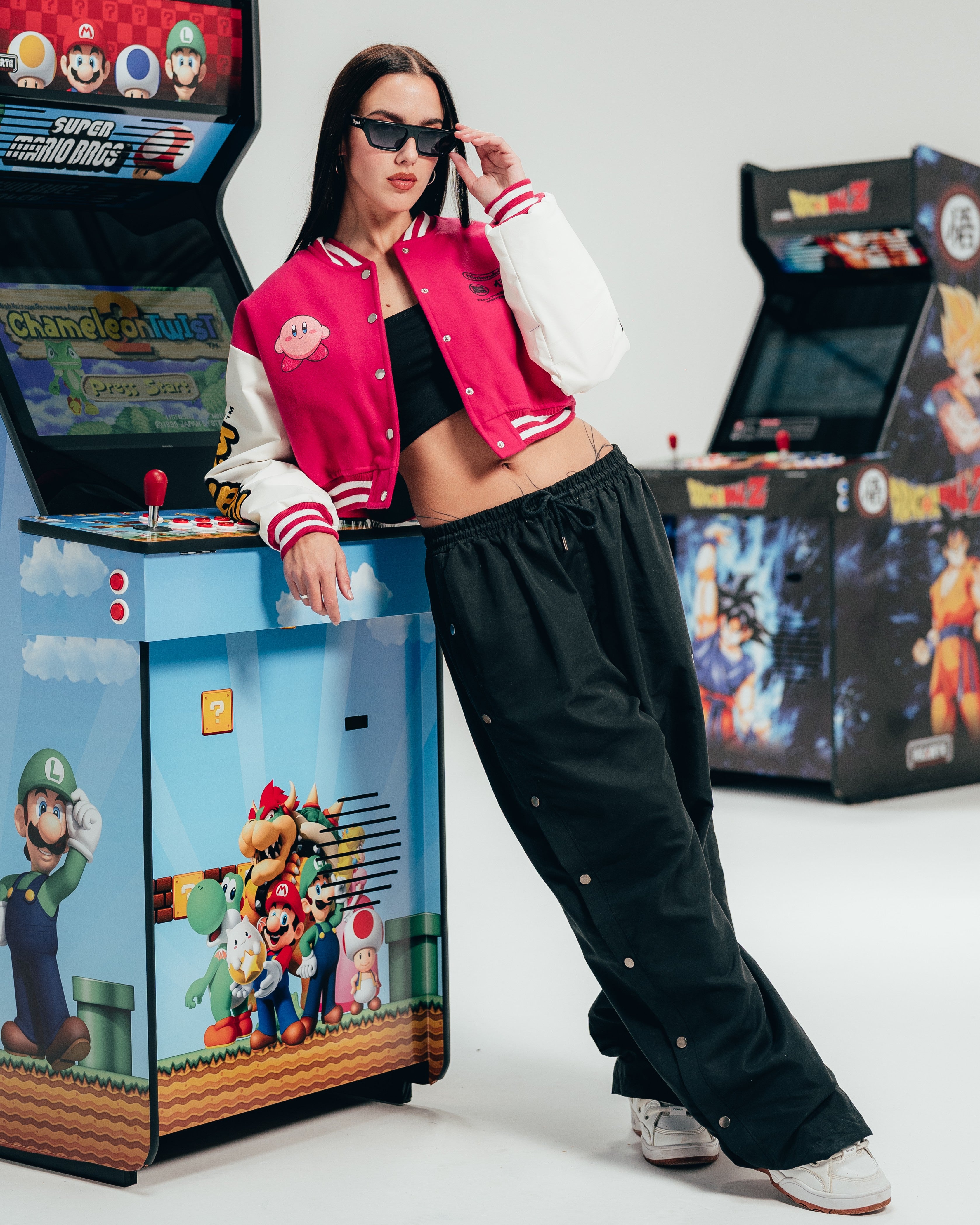 CAMPERA VARSITY [ NINTENDO ] KIRBY