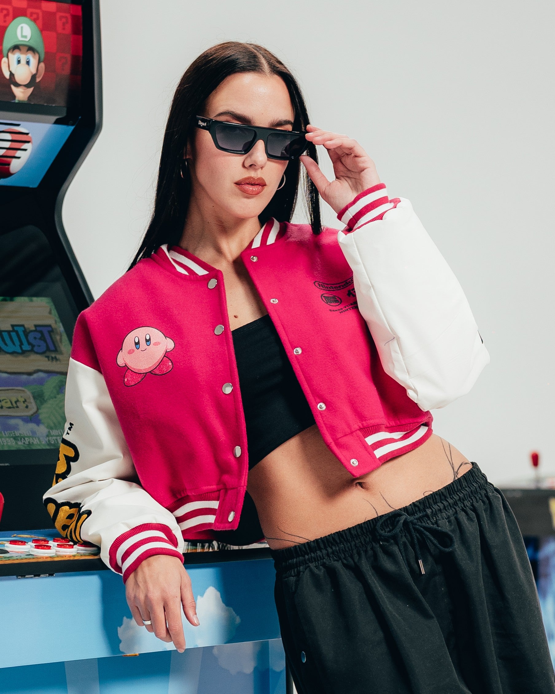 CAMPERA VARSITY [ NINTENDO ] KIRBY