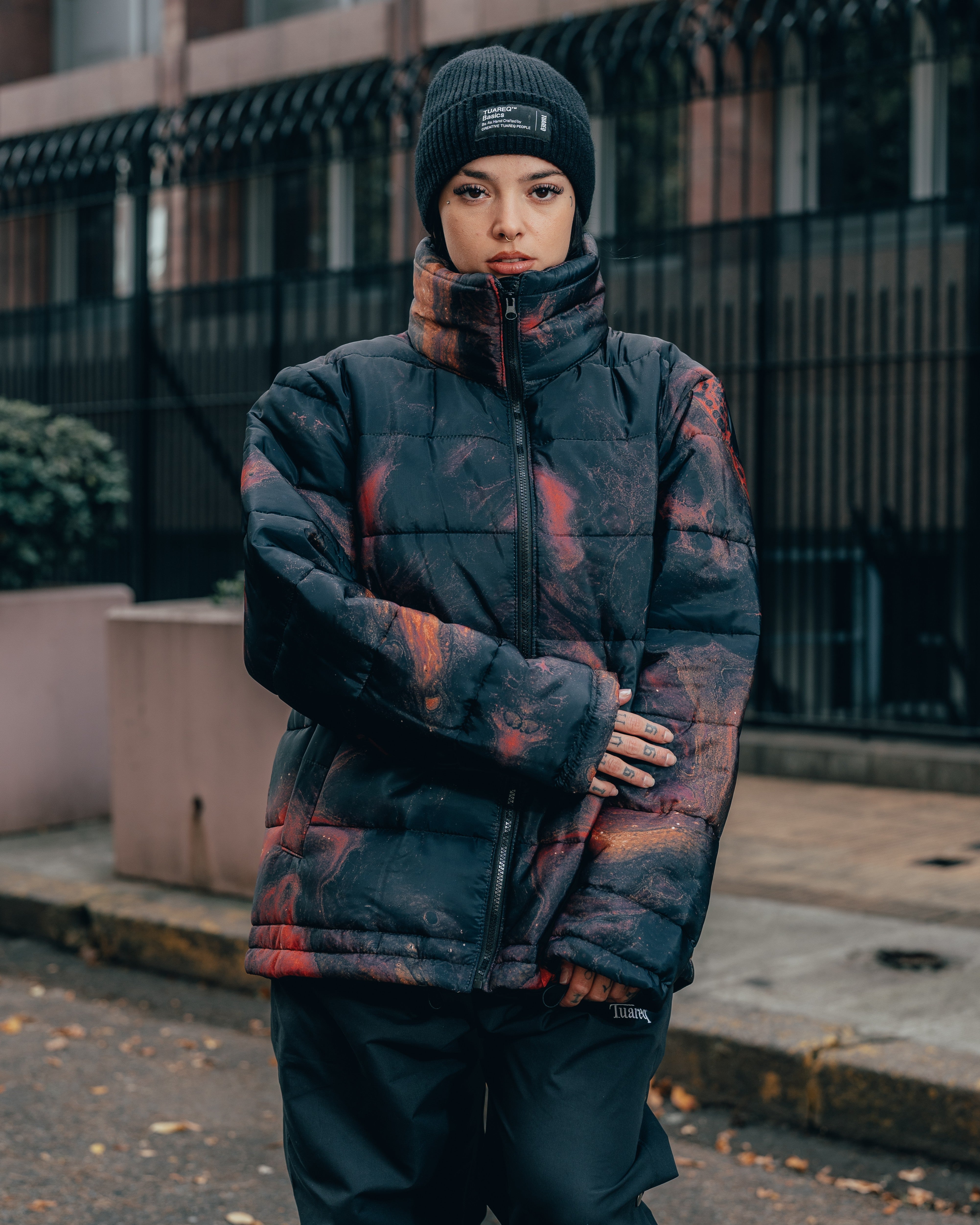 CAMPERA PUFFER [ TUAREQ ] NEBULOSA