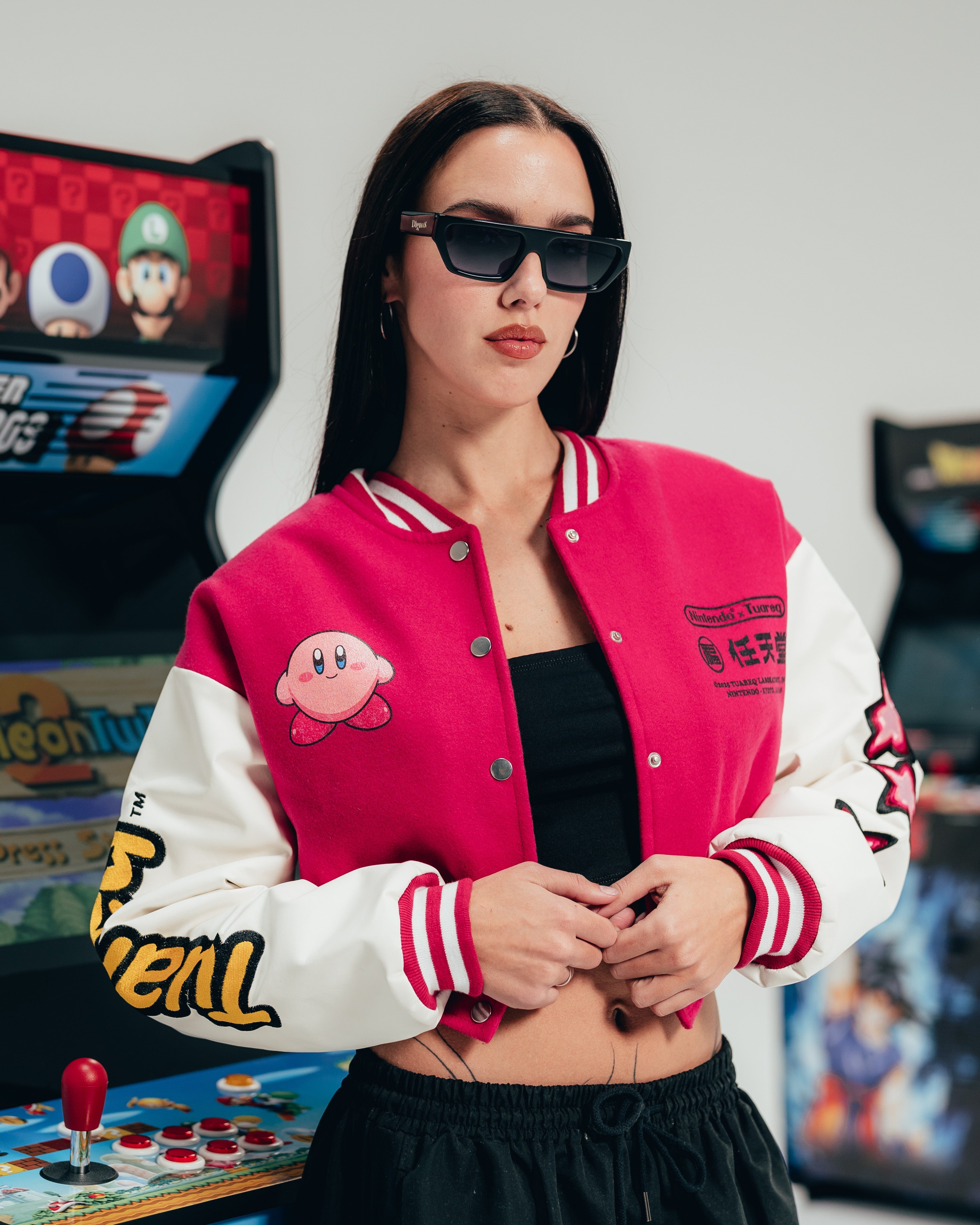 CAMPERA VARSITY [ NINTENDO ] KIRBY