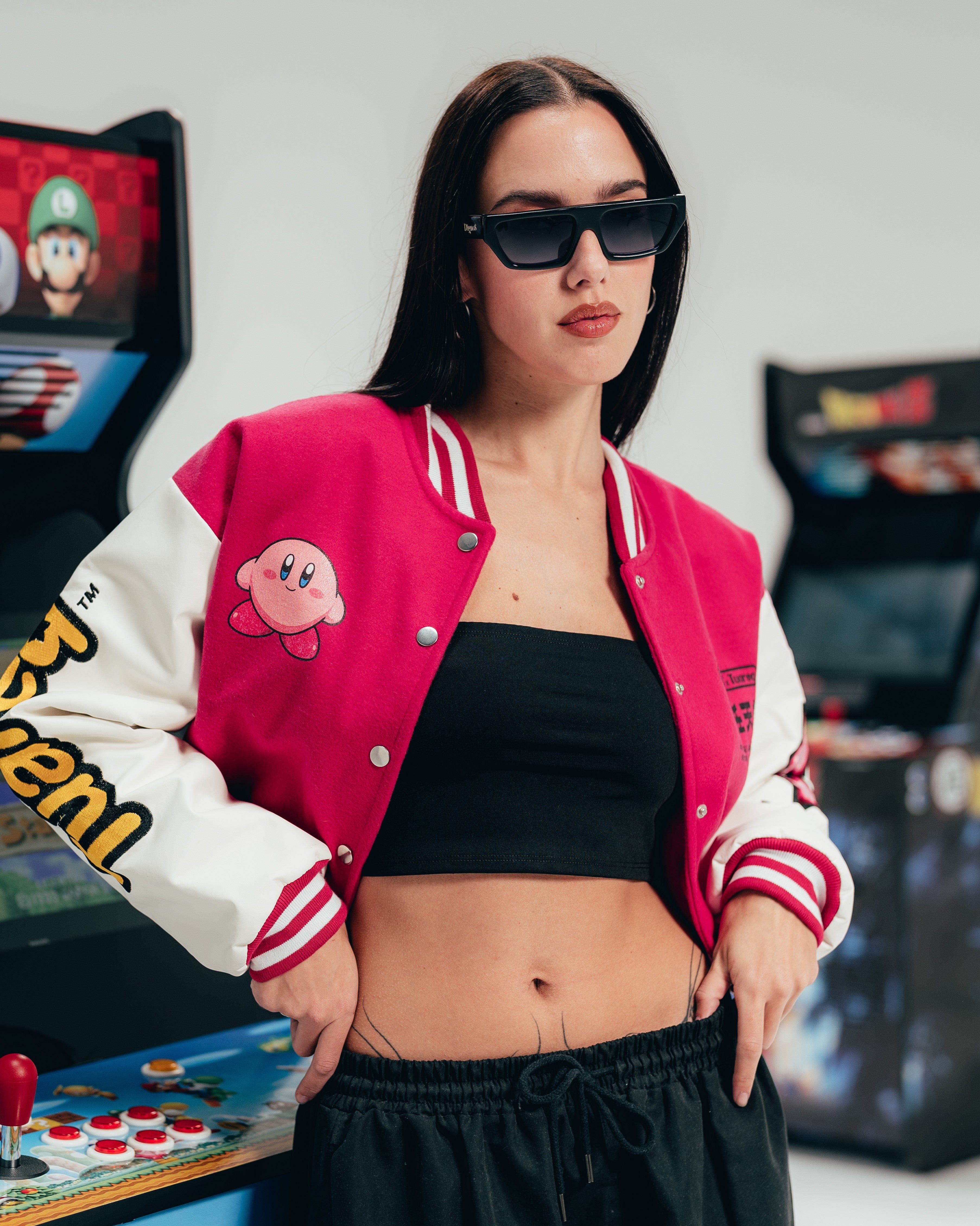 CAMPERA VARSITY [ NINTENDO ] KIRBY