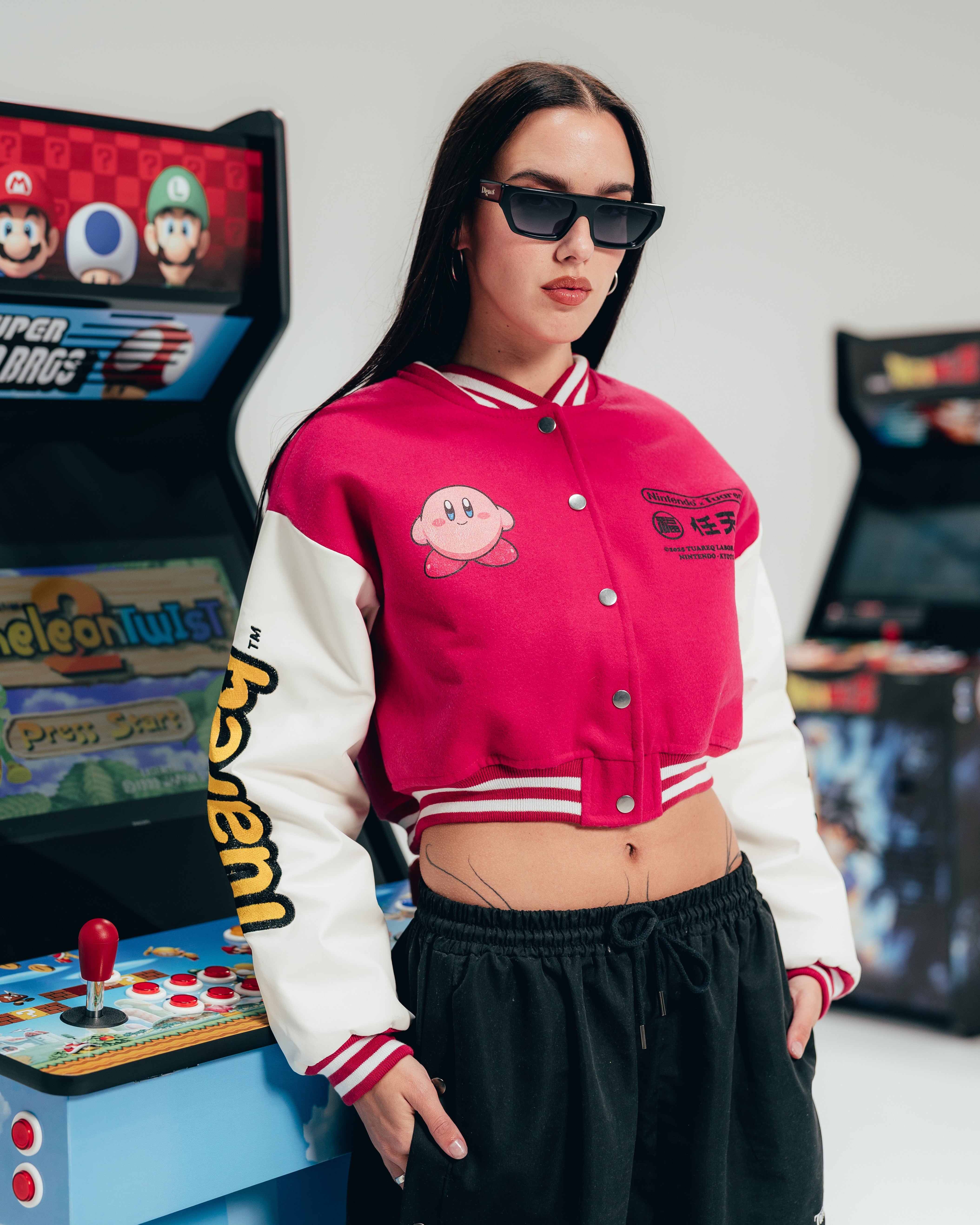 CAMPERA VARSITY [ NINTENDO ] KIRBY