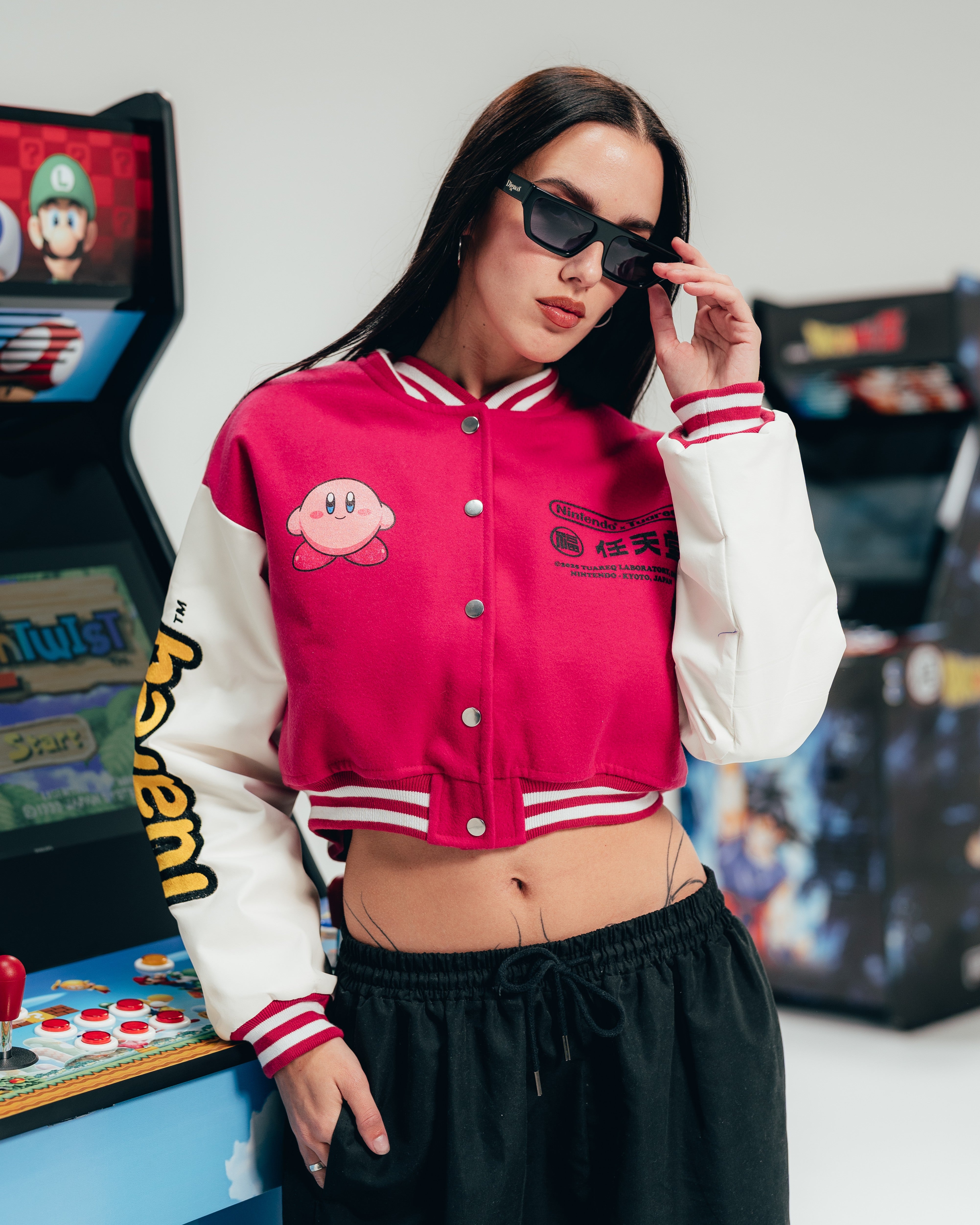 CAMPERA VARSITY [ NINTENDO ] KIRBY
