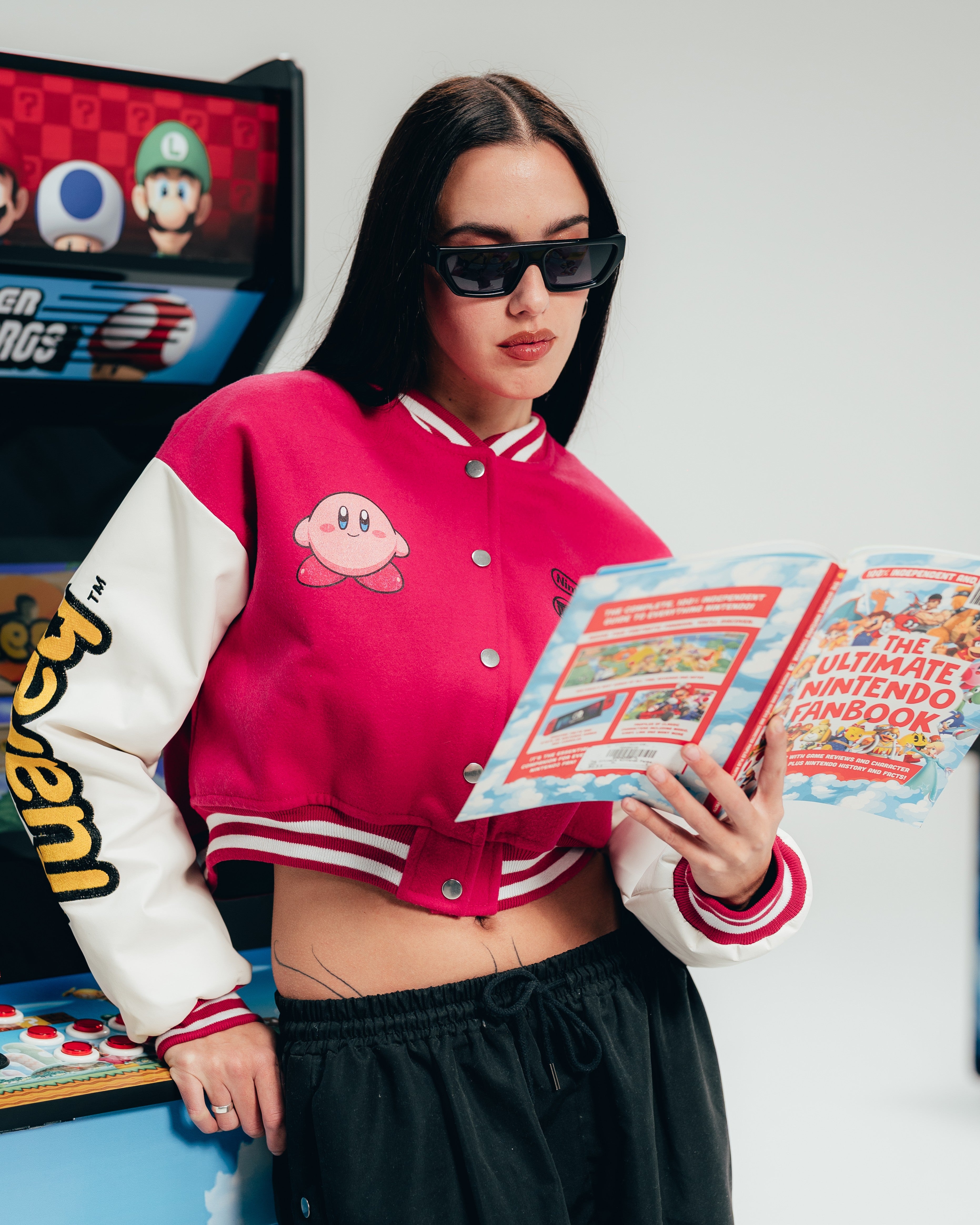 CAMPERA VARSITY [ NINTENDO ] KIRBY