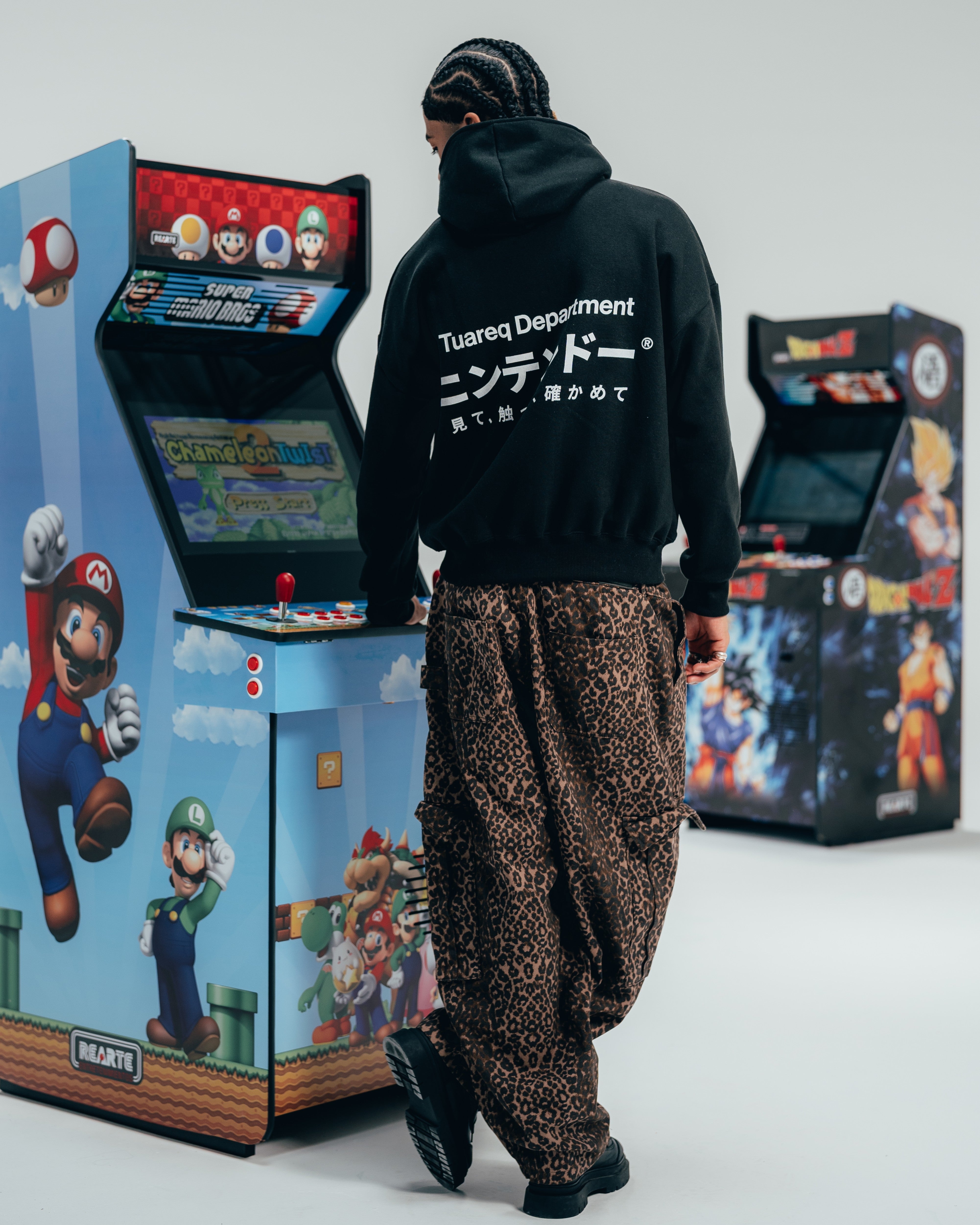 HOODIE EXTRAHEAVY [ NINTENDO ] SIMPLE BLACK