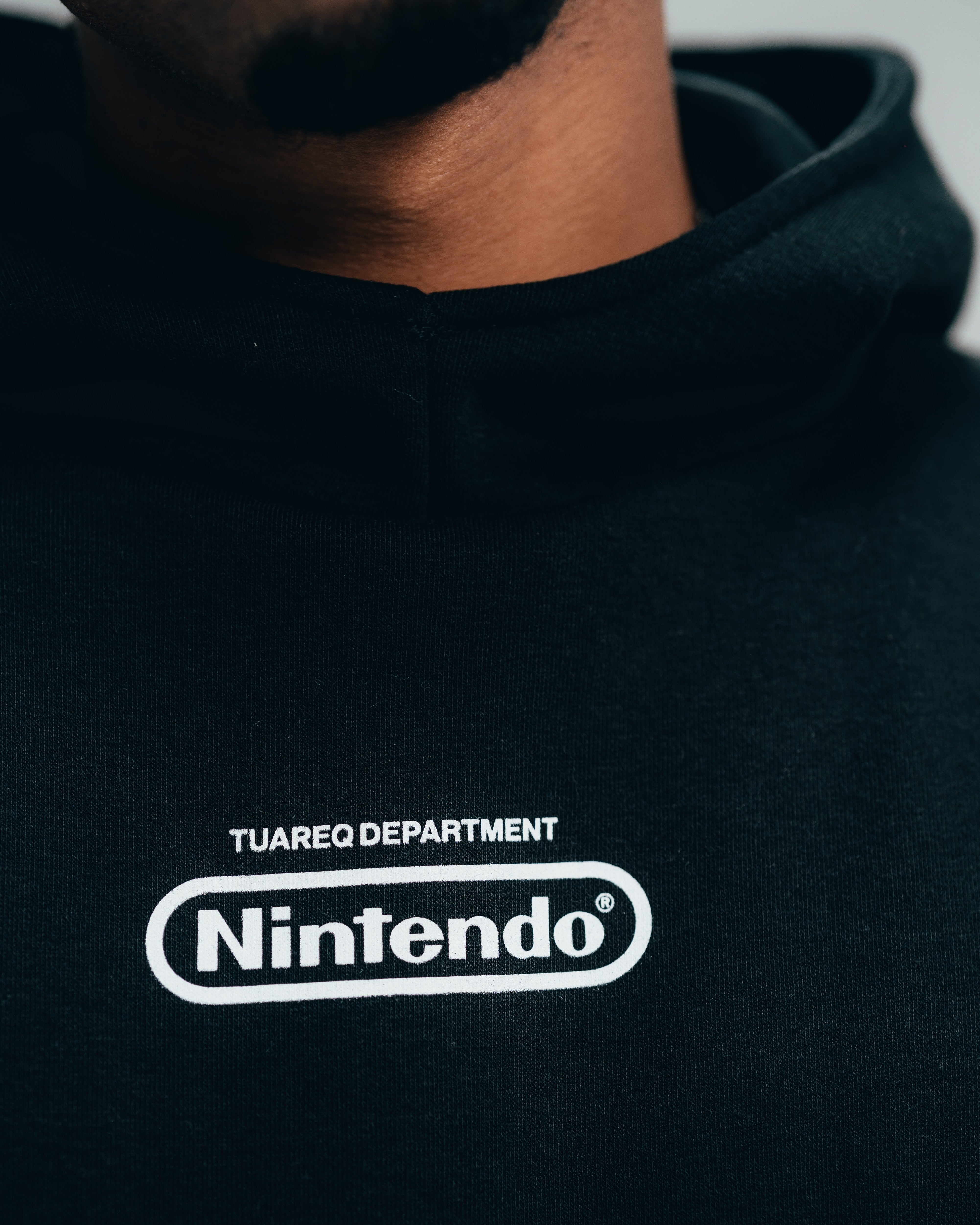 HOODIE EXTRAHEAVY [ NINTENDO ] SIMPLE BLACK