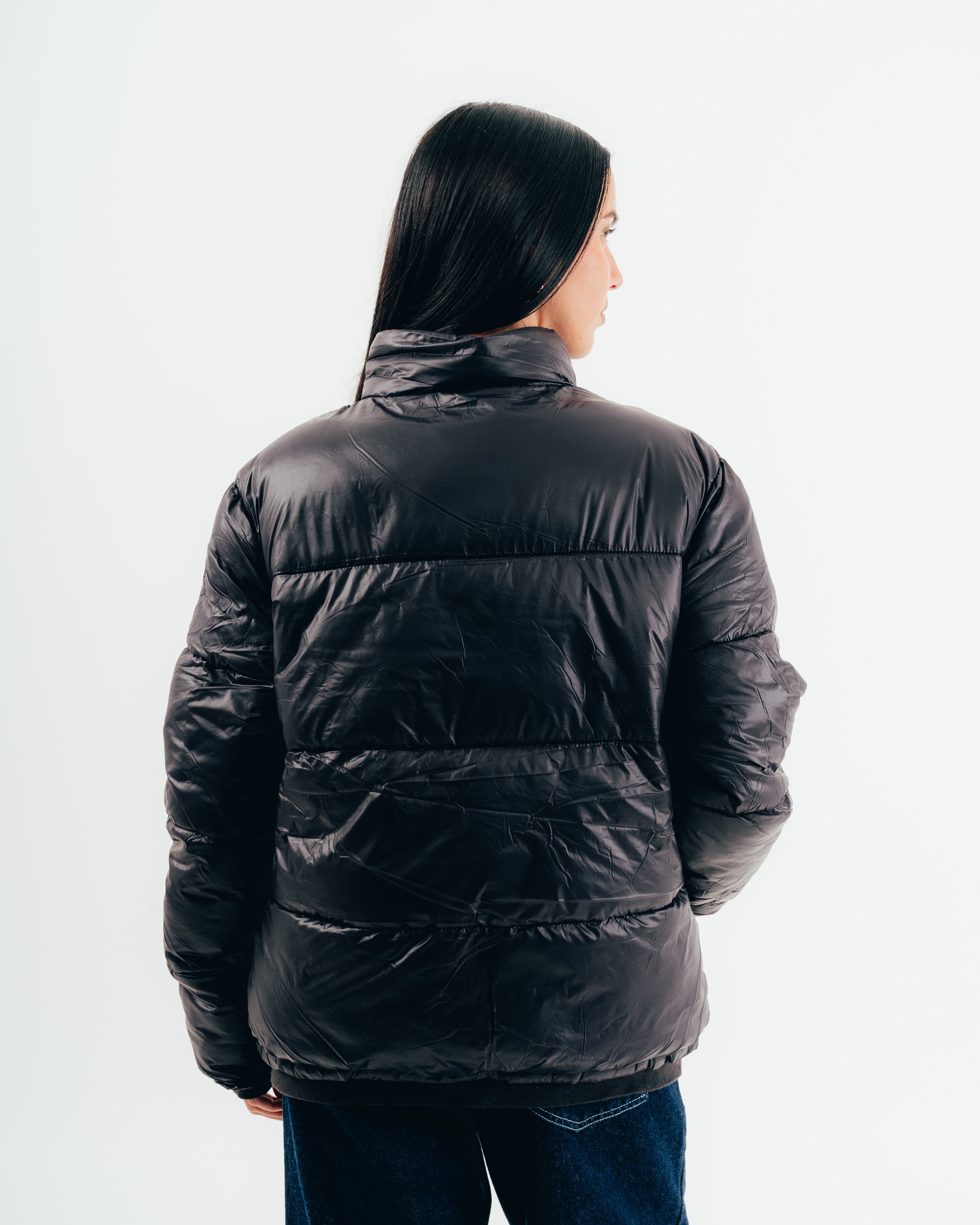 CAMPERA PUFFER [ NINTENDO  ] WORLD BLACK