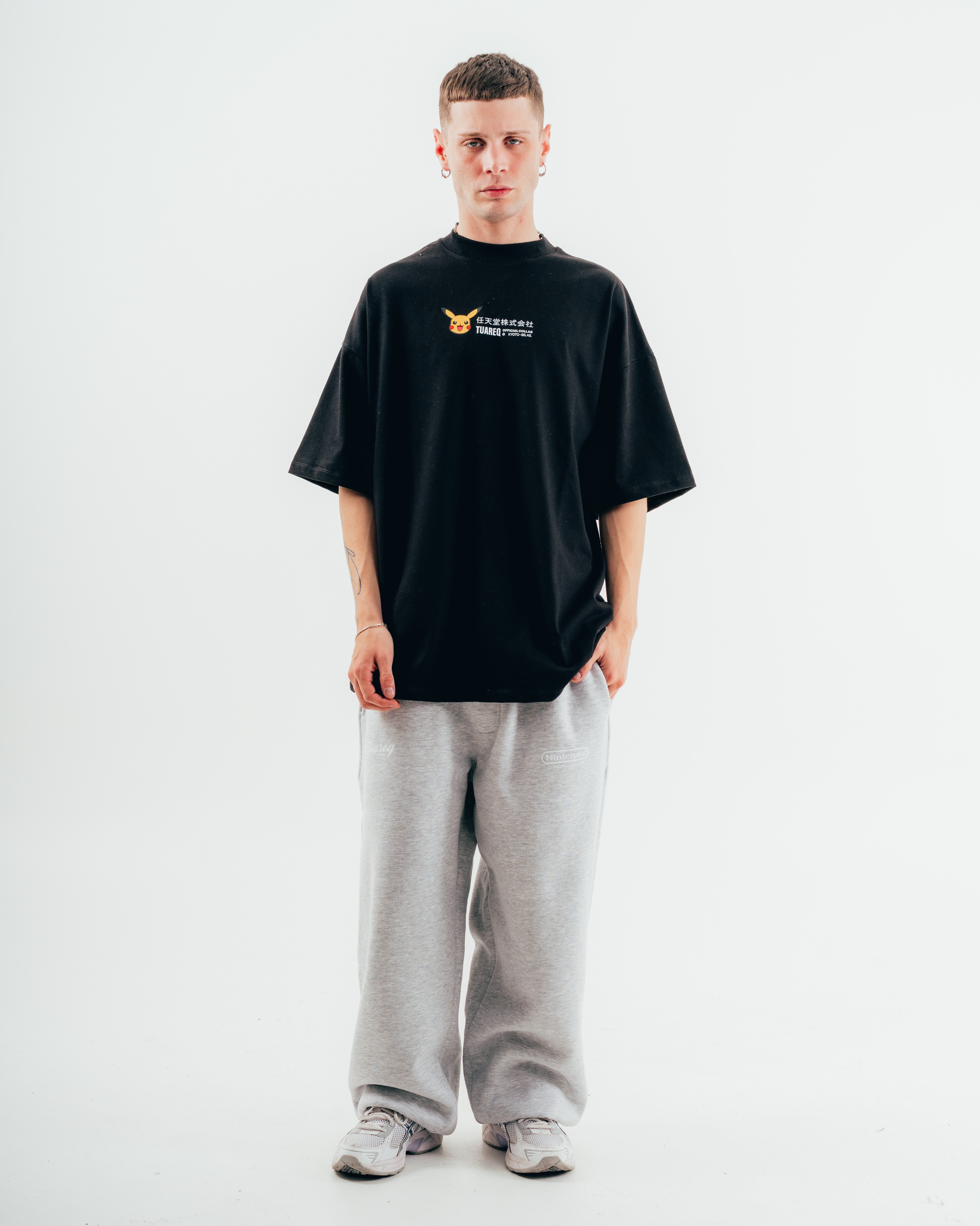 JOGGER FRIZADO [ NINTENDO ] CLUB GREY