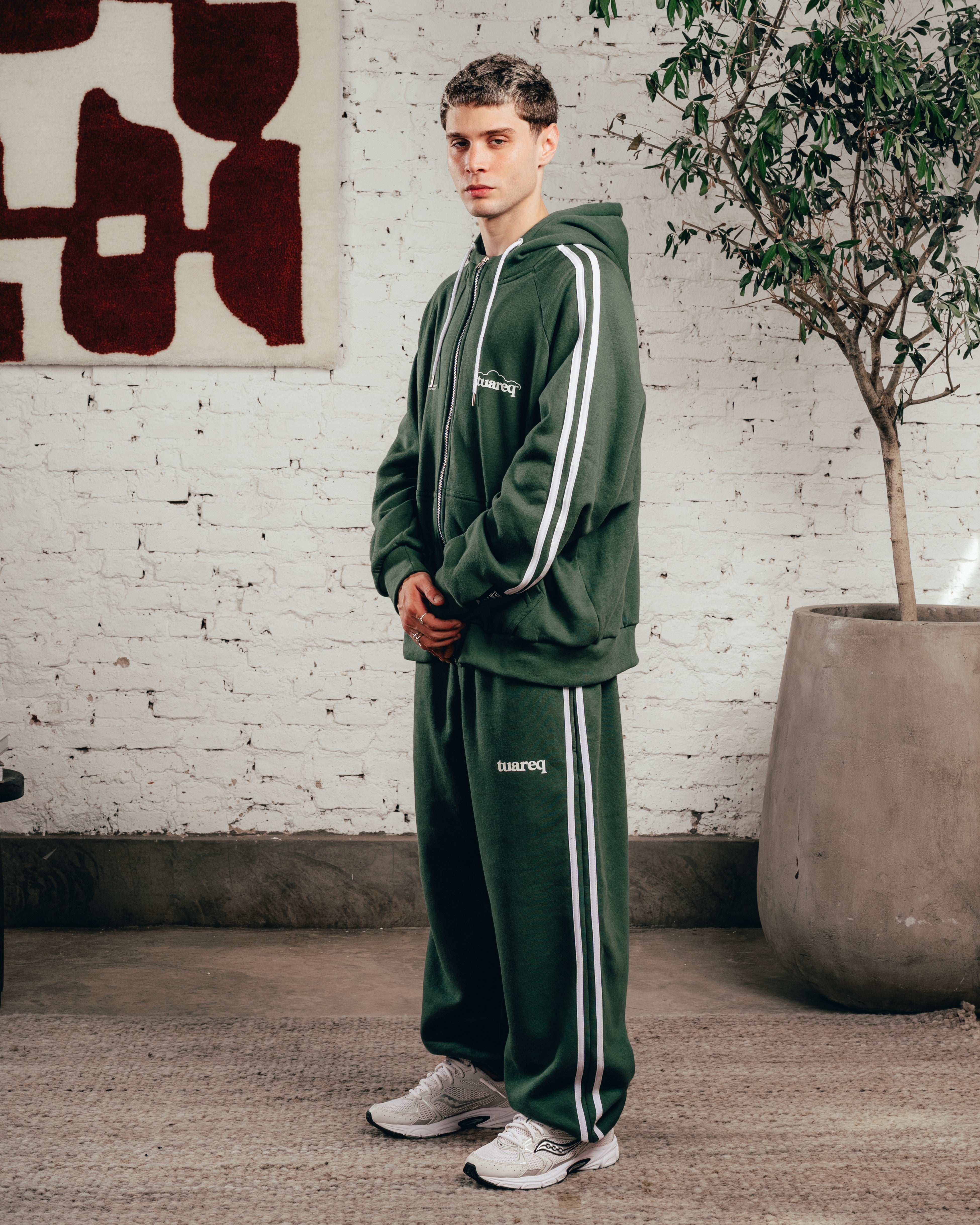 CONJUNTO STRIPE [ COMFORT ] CLOUD GREEN