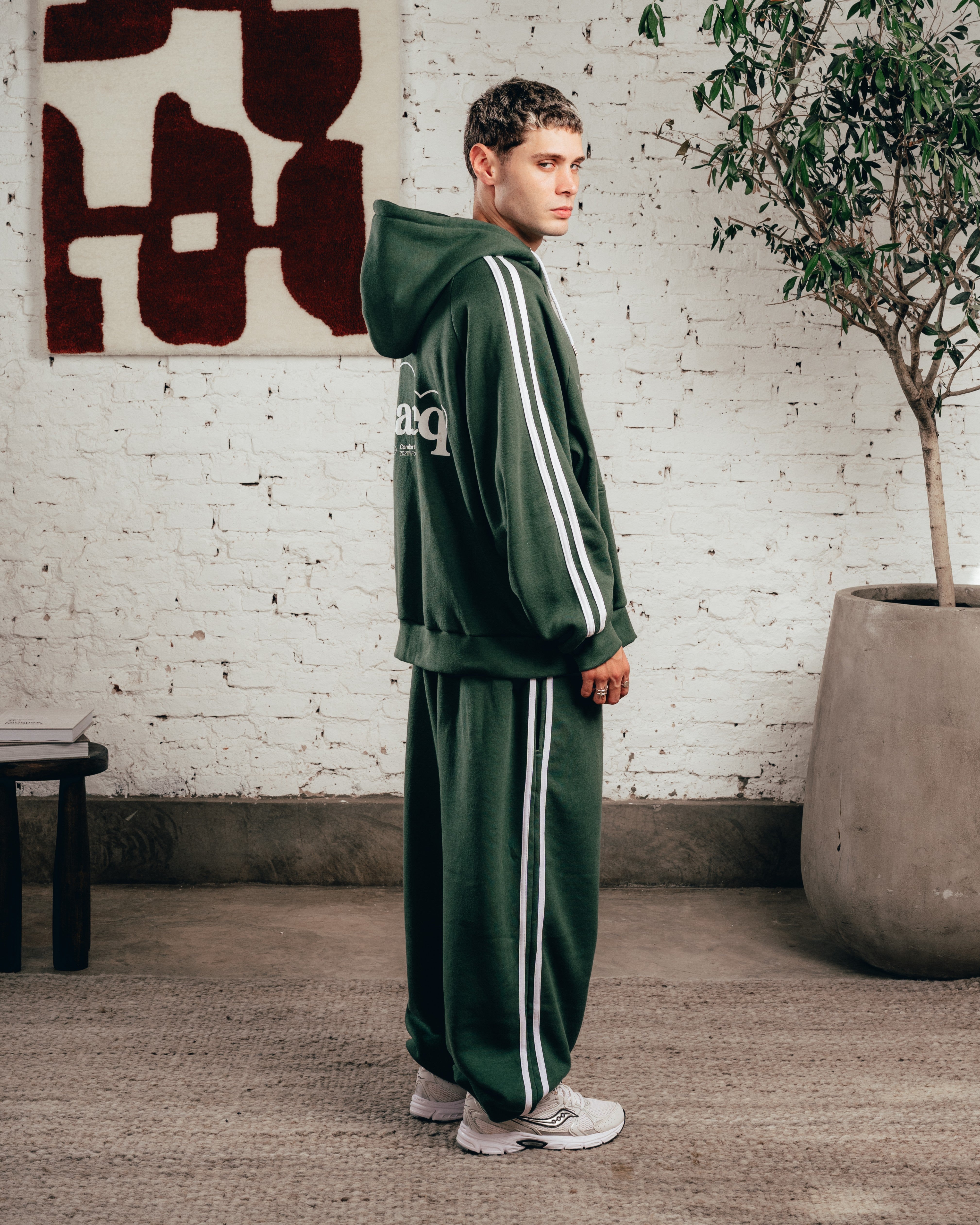 CONJUNTO STRIPE [ COMFORT ] CLOUD GREEN
