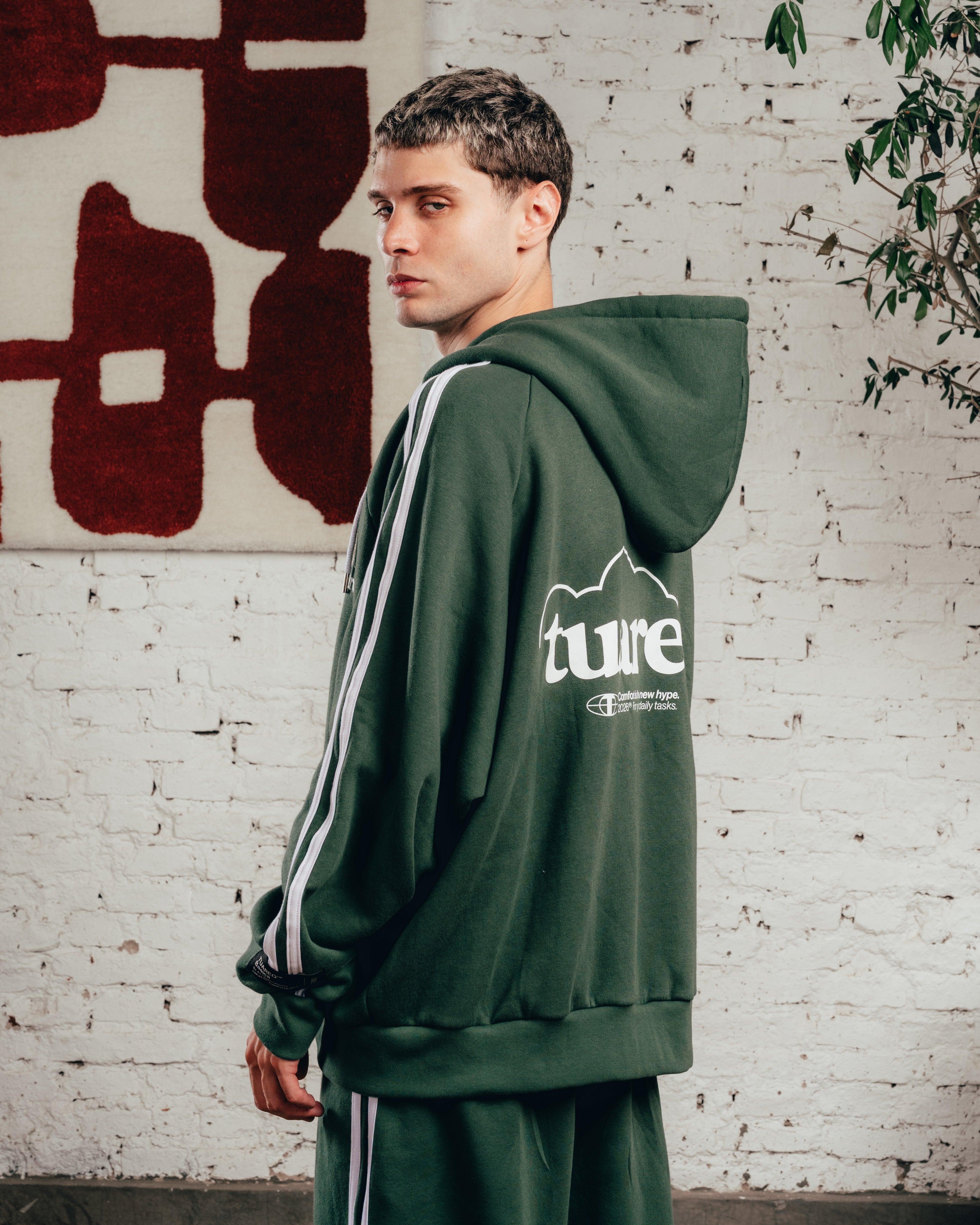 CONJUNTO STRIPE [ COMFORT ] CLOUD GREEN
